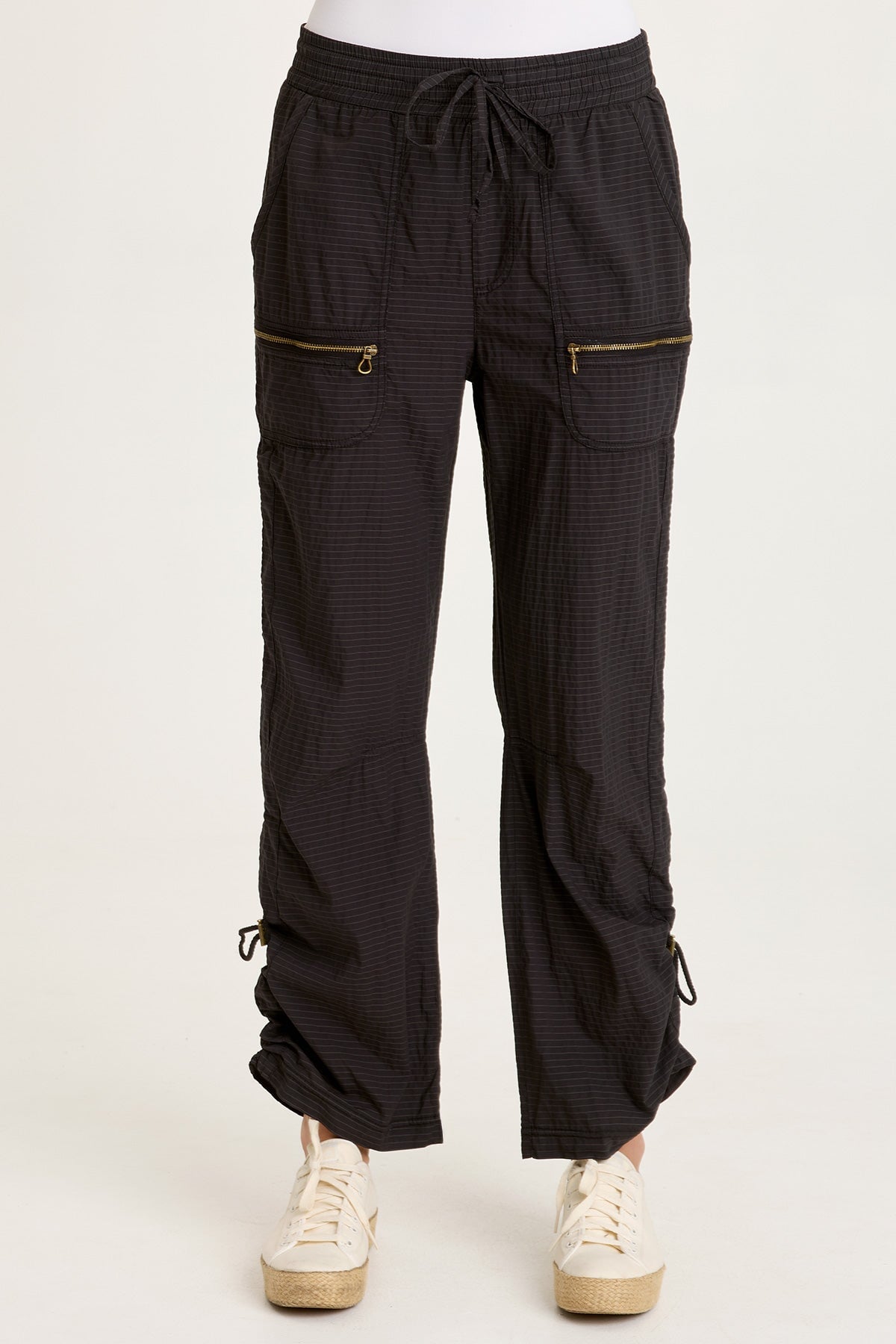 XCVI Trotter Textured Side Cinch Pull-On Pant