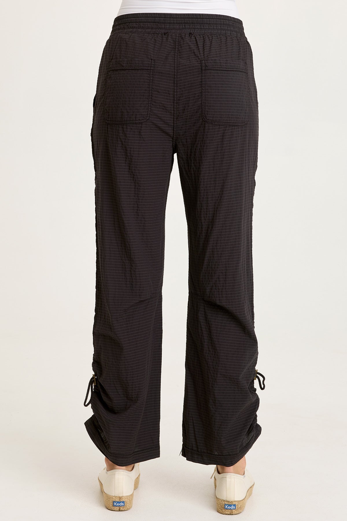 XCVI Trotter Textured Side Cinch Pull-On Pant