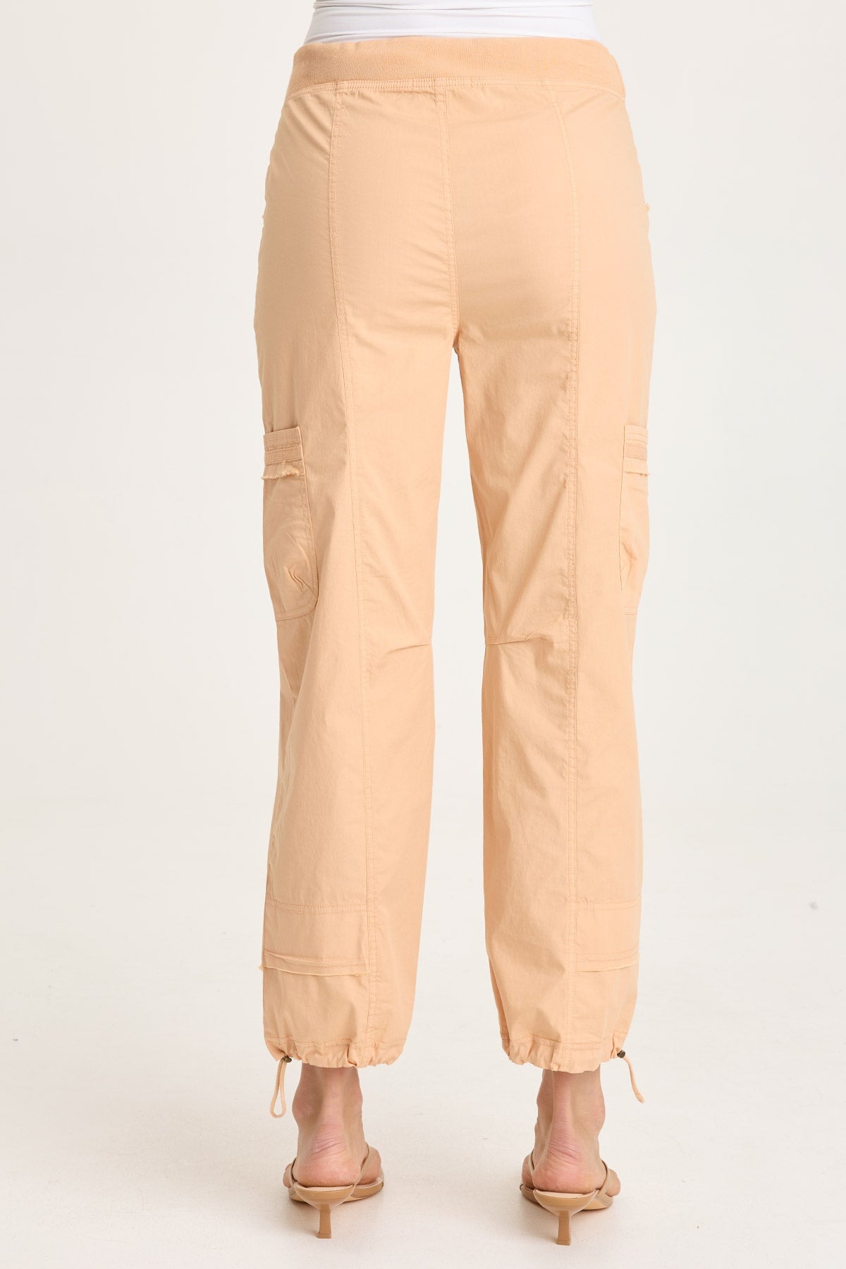 XCVI Jannik Poplin Cinch Hem Cargo Pant 