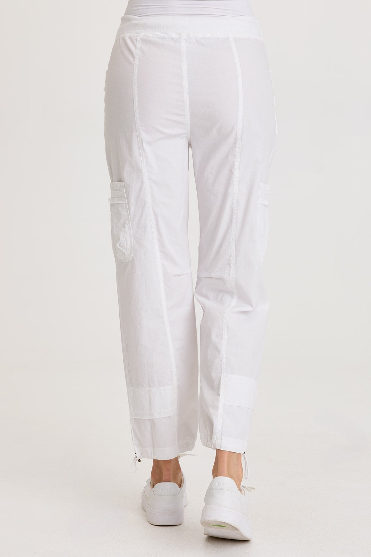 XCVI Jannik Poplin Cinch Hem Cargo Pant 