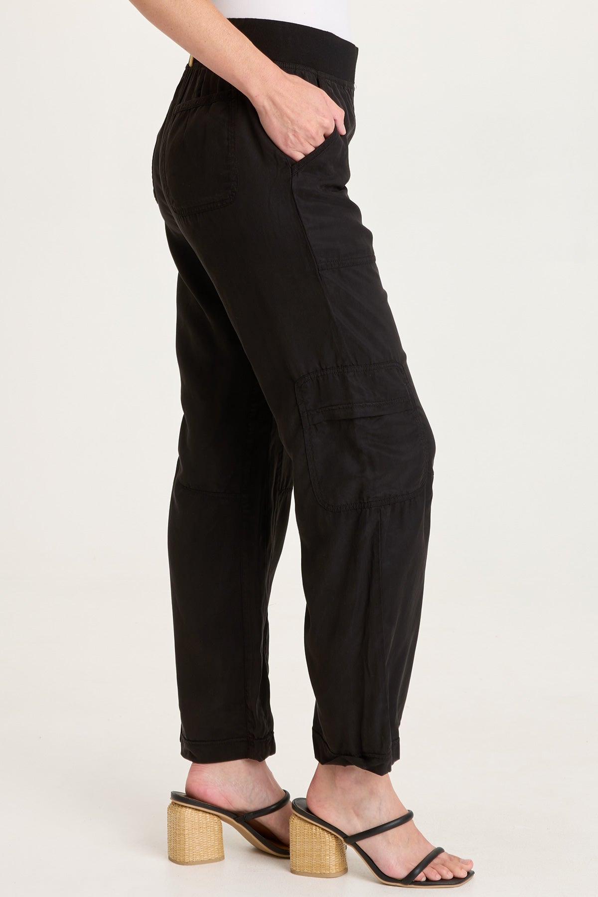 XCVI Taran Twill Sleek Cargo Pant 
