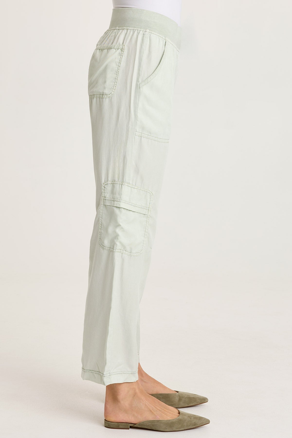 XCVI Taran Twill Sleek Cargo Pant 