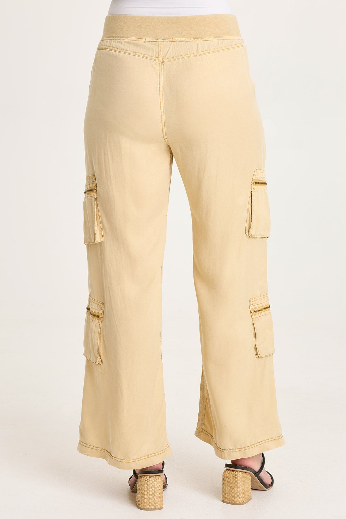 XCVI Britte Twill Multi-Pocket Cargo Pant 