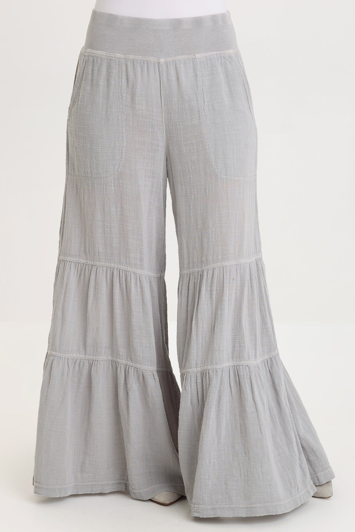 Wearables Lando Gauze Tiered-Bottom Pant 
