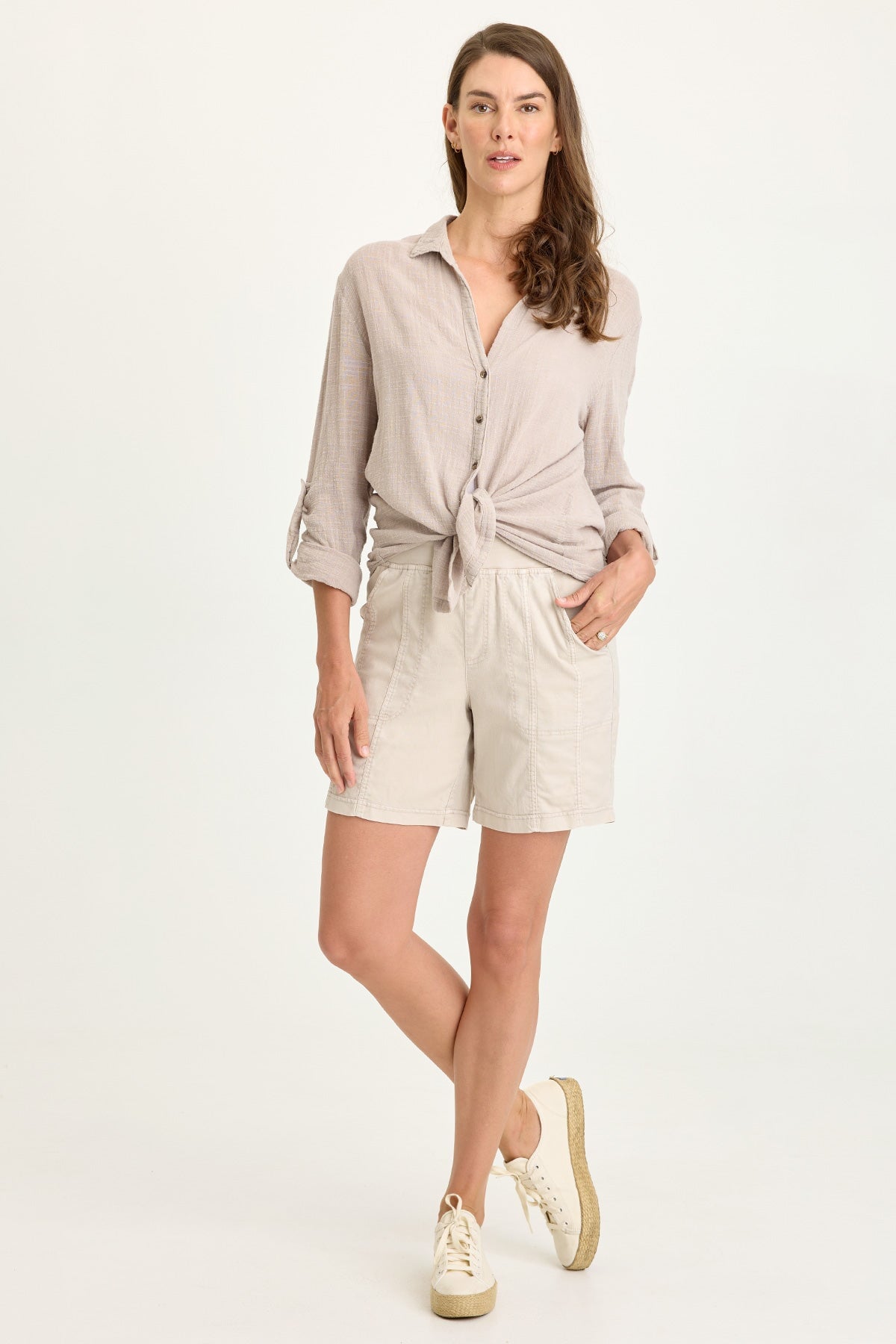 Wearables Louisa Twill Pull-On Short 