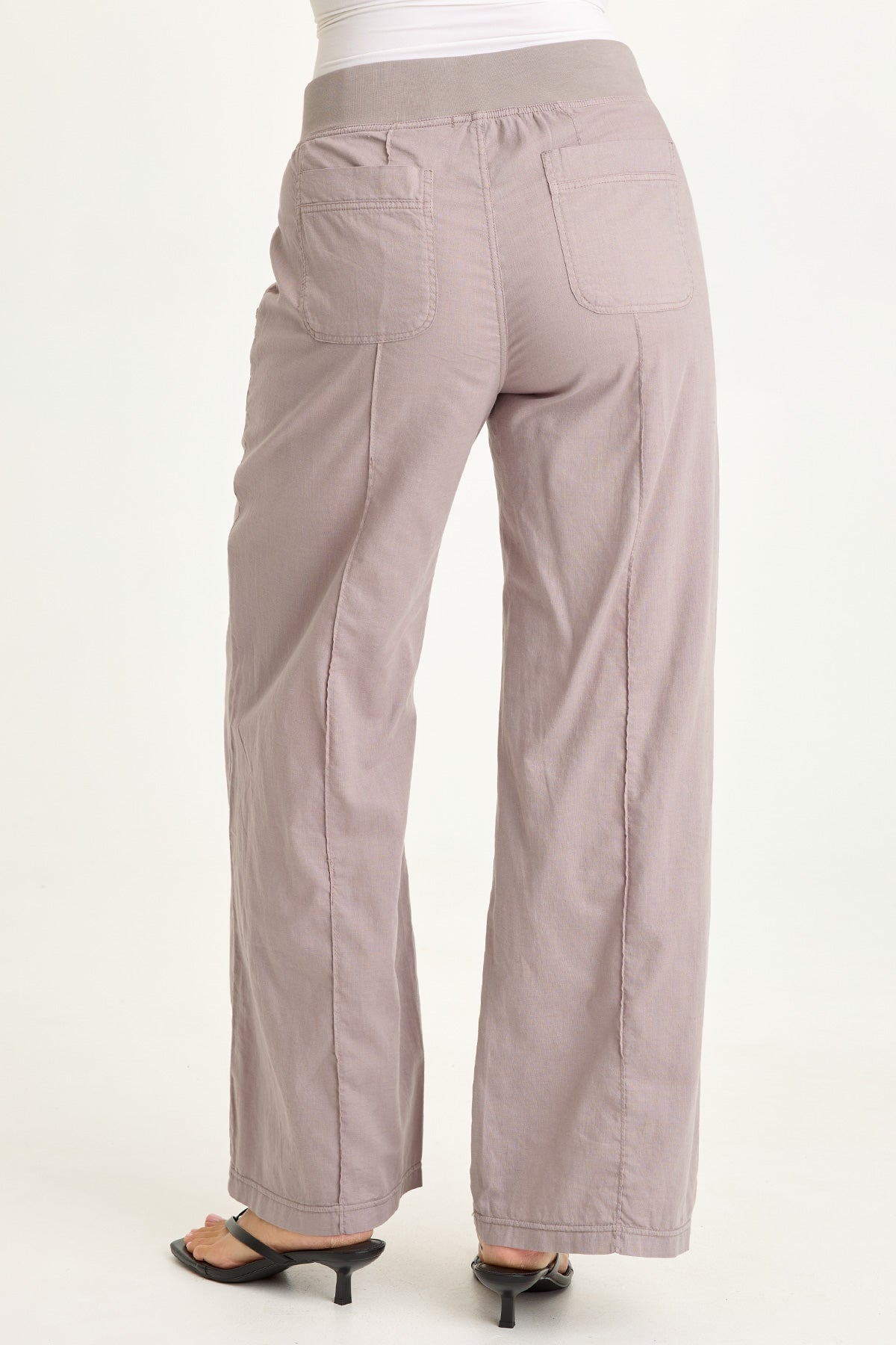 Wearables Torryn Linen Zipper Pockets Pants 