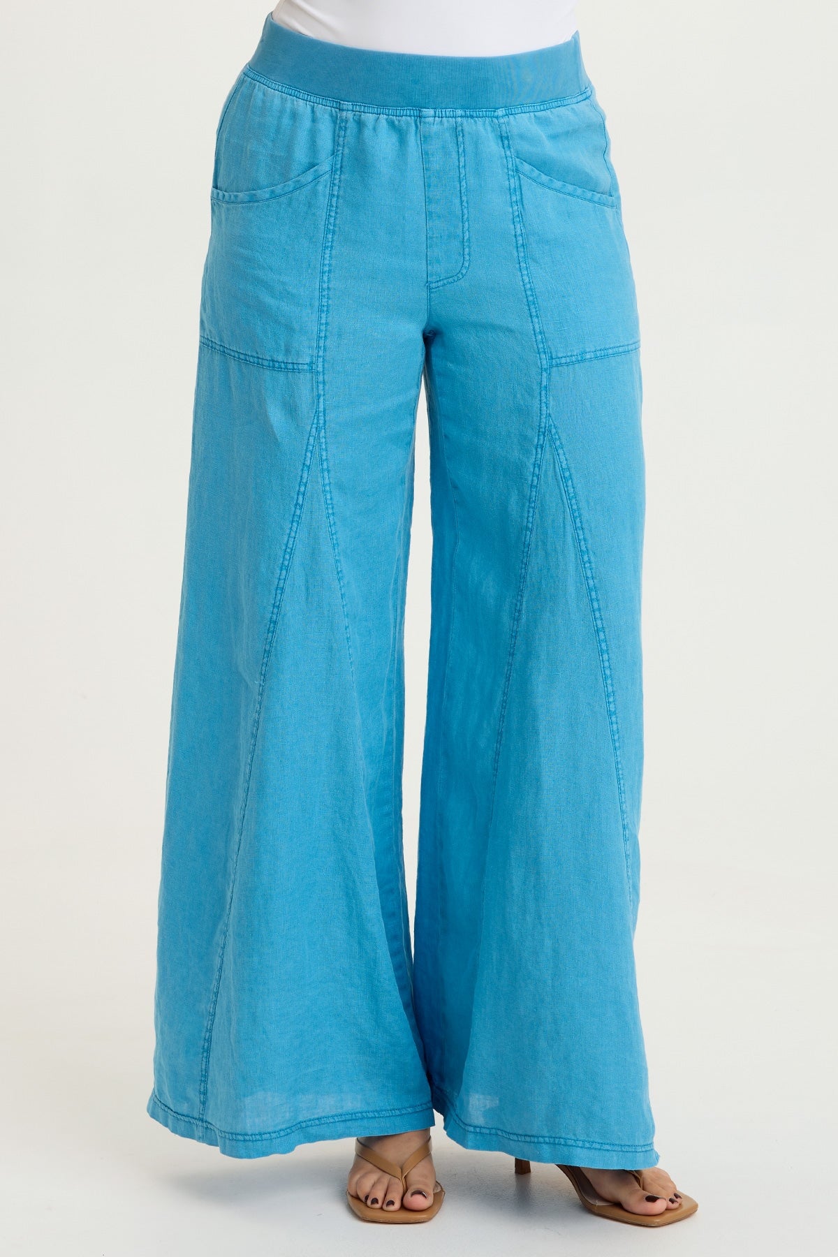 XCVI Elaine Linen Wide Leg Pant 