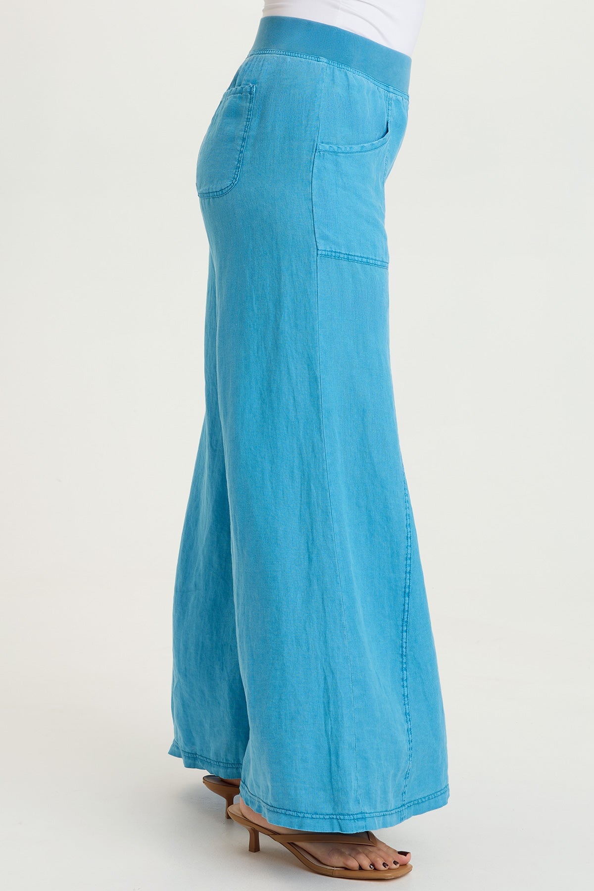 XCVI Elaine Linen Wide Leg Pant 
