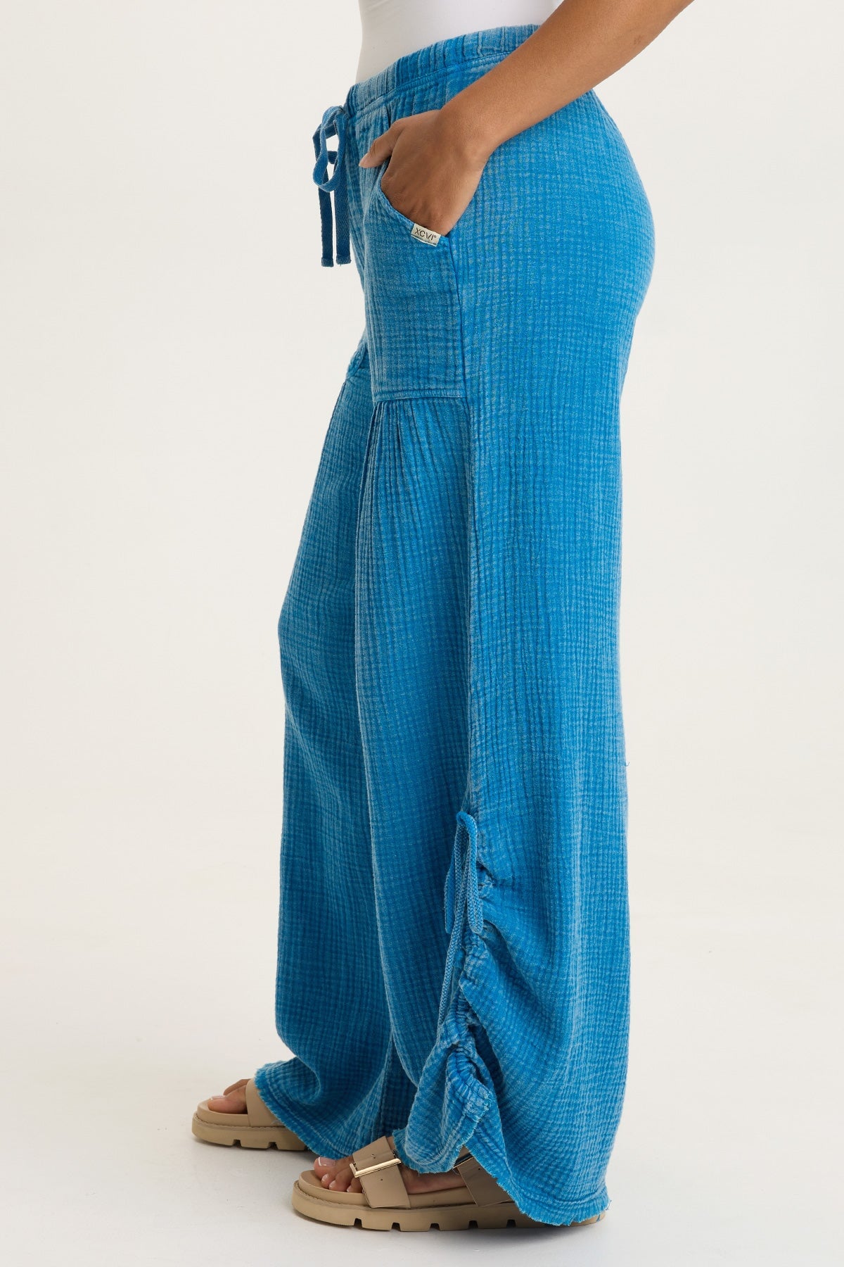 XCVI Muriel Gauze Wide-Leg Pant 