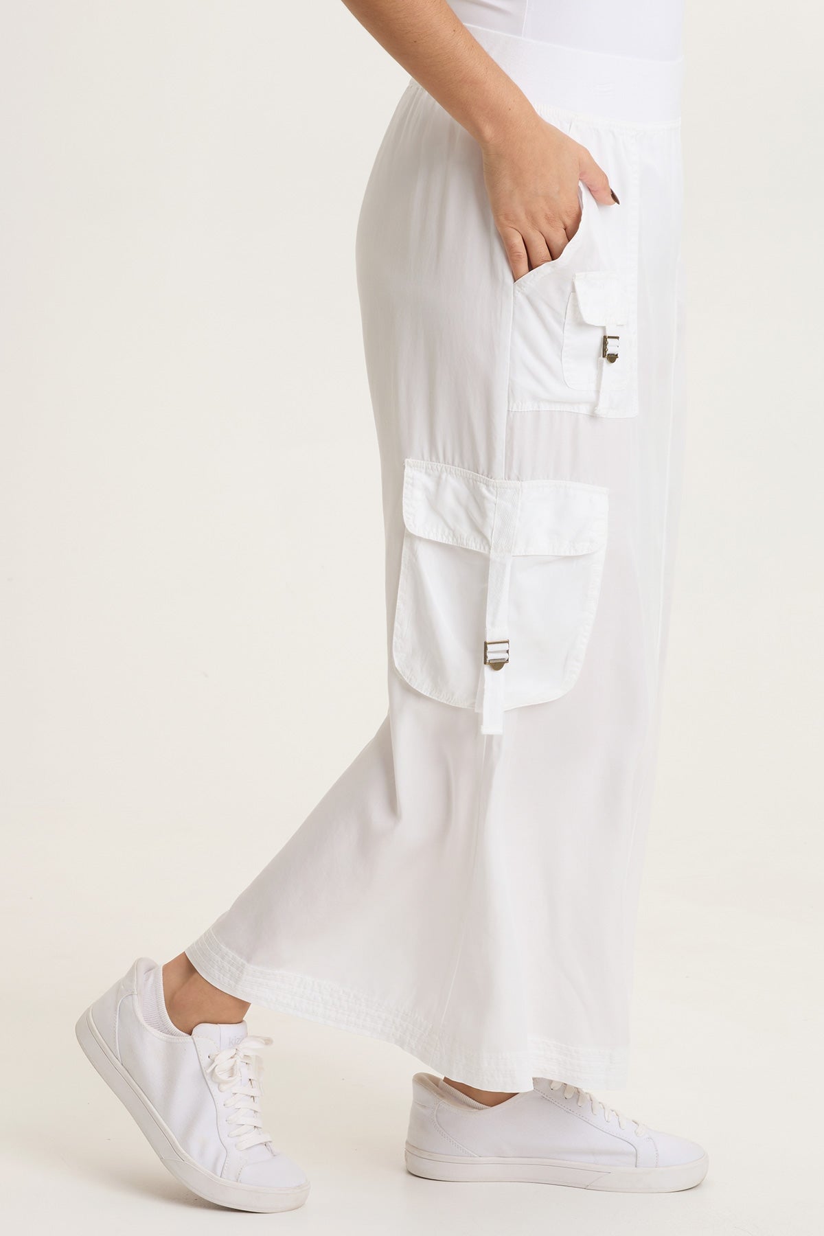 XCVI Kimo Tencel Cargo Maxi Skirt 