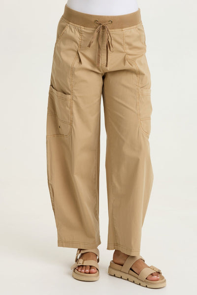 Pender Poplin Pull-On Barrel Pant