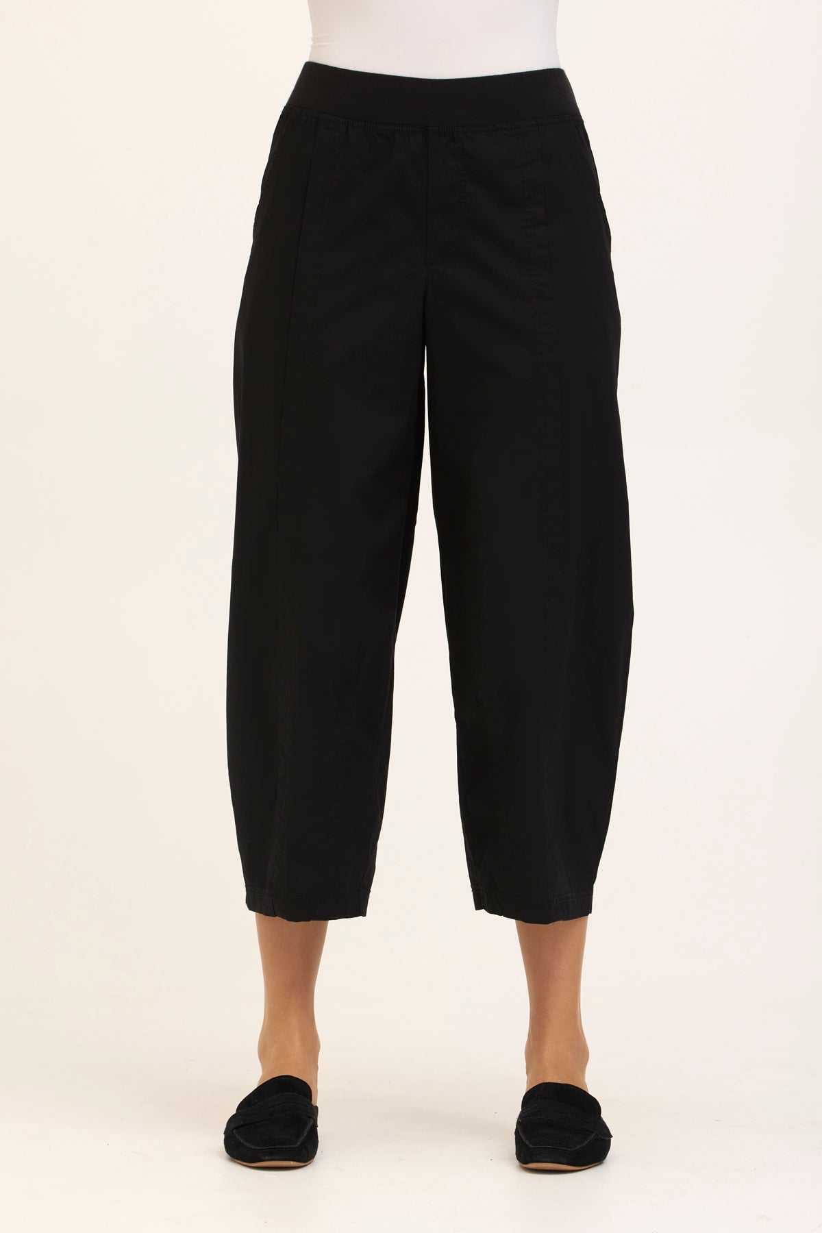 Core by XCVI Benson Poplin Barrel Crop 