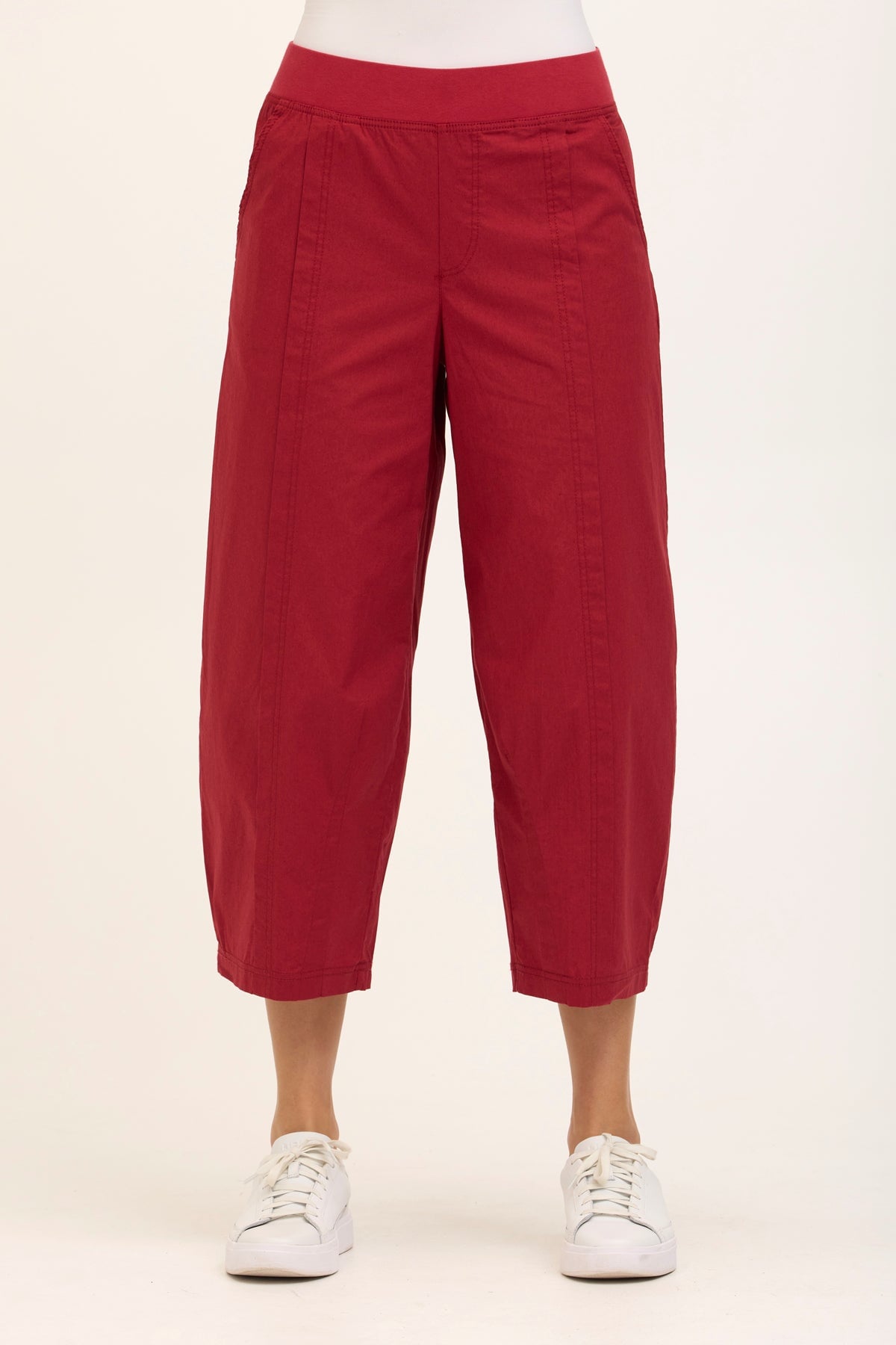 Core by XCVI Benson Poplin Barrel Crop 