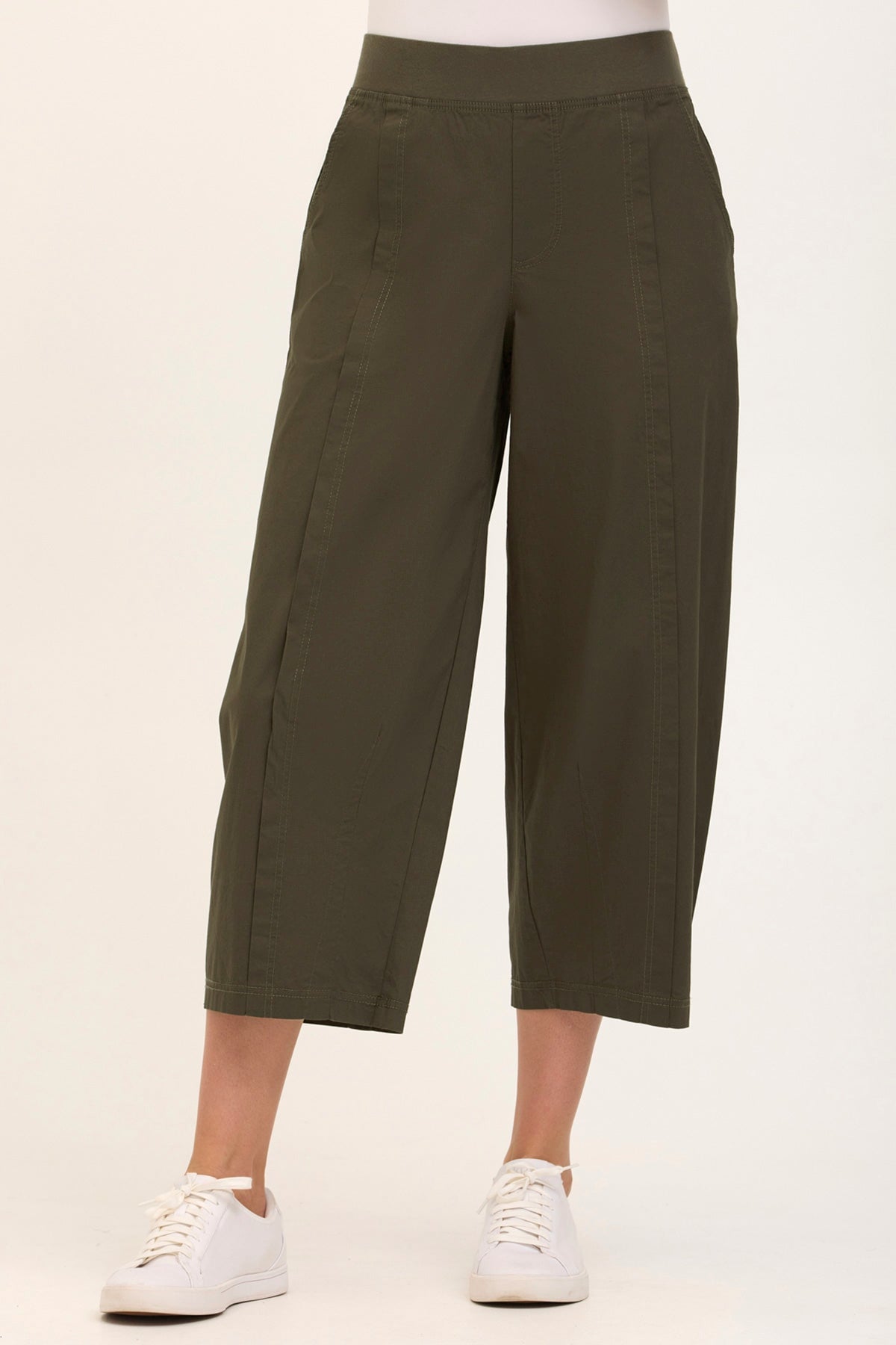 Core by XCVI Benson Poplin Barrel Crop 