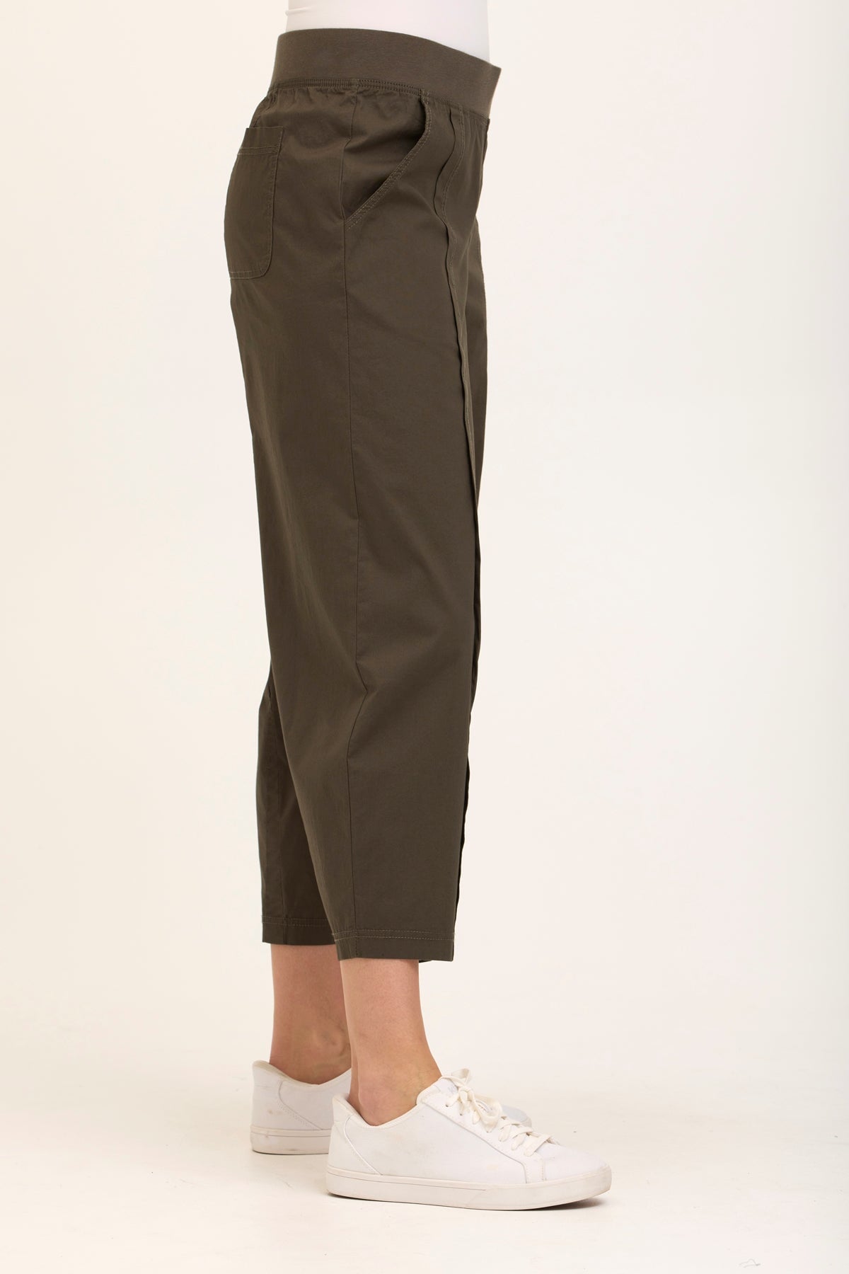 Core by XCVI Benson Poplin Barrel Crop 