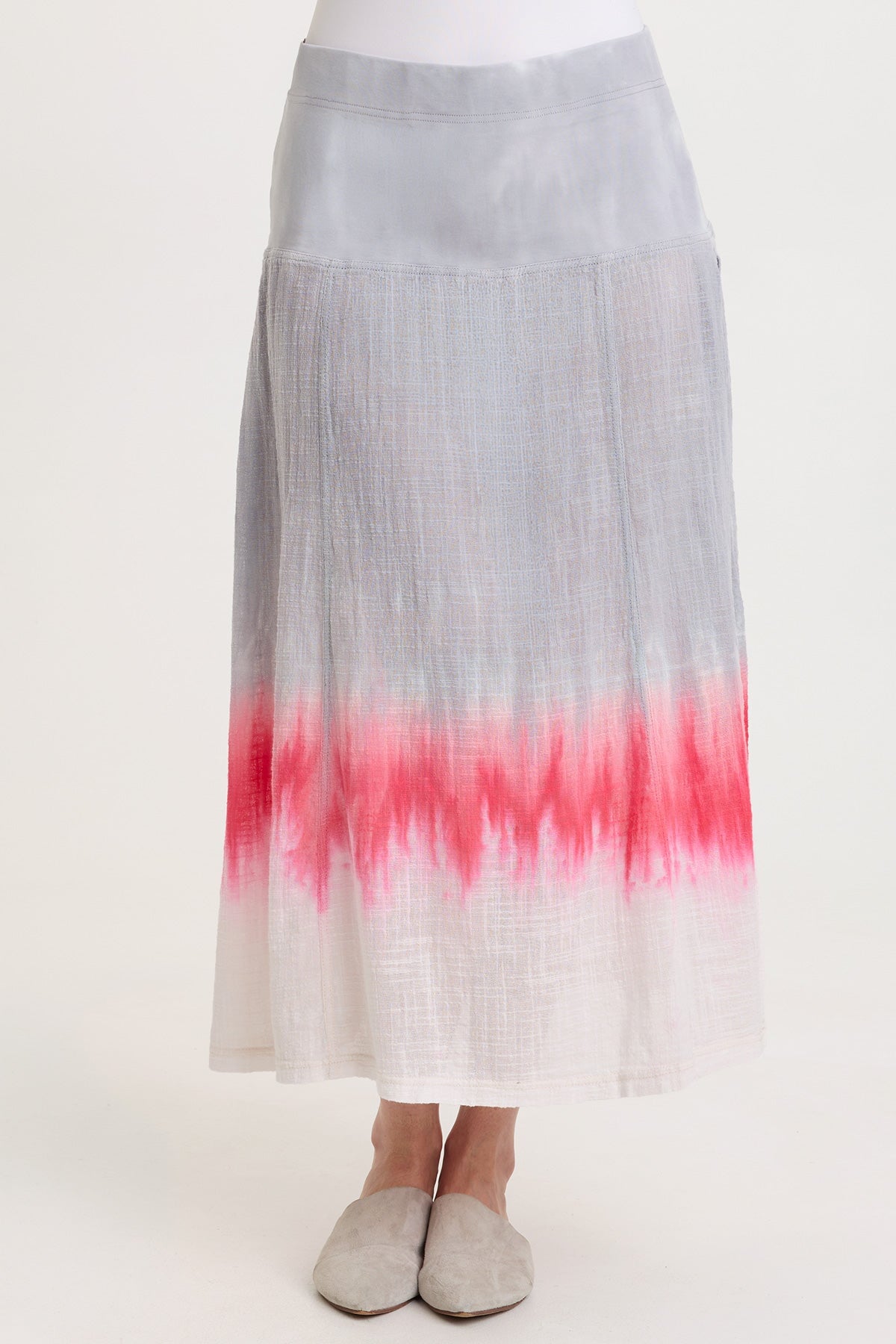 Wearables Tani Gauze Slim-to-Flare Skirt 