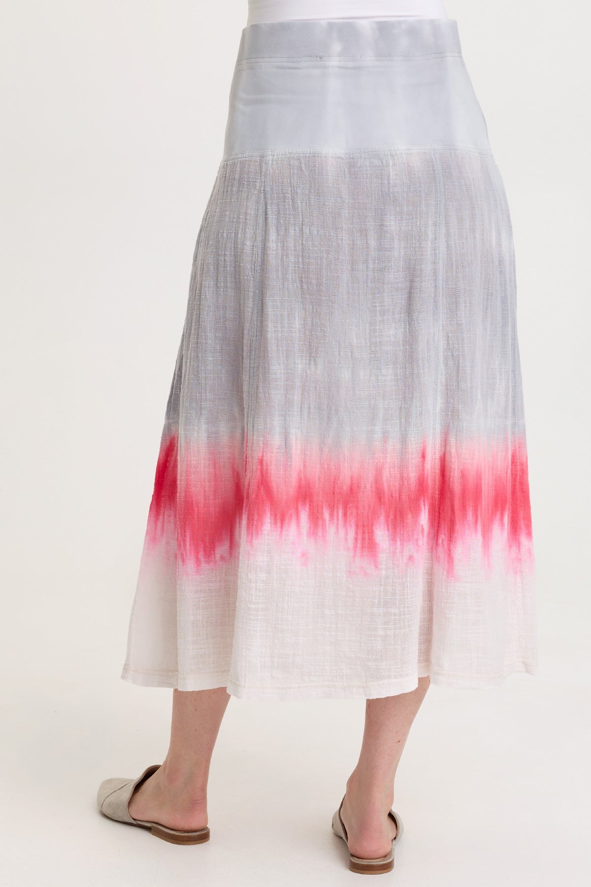 Wearables Tani Gauze Slim-to-Flare Skirt 