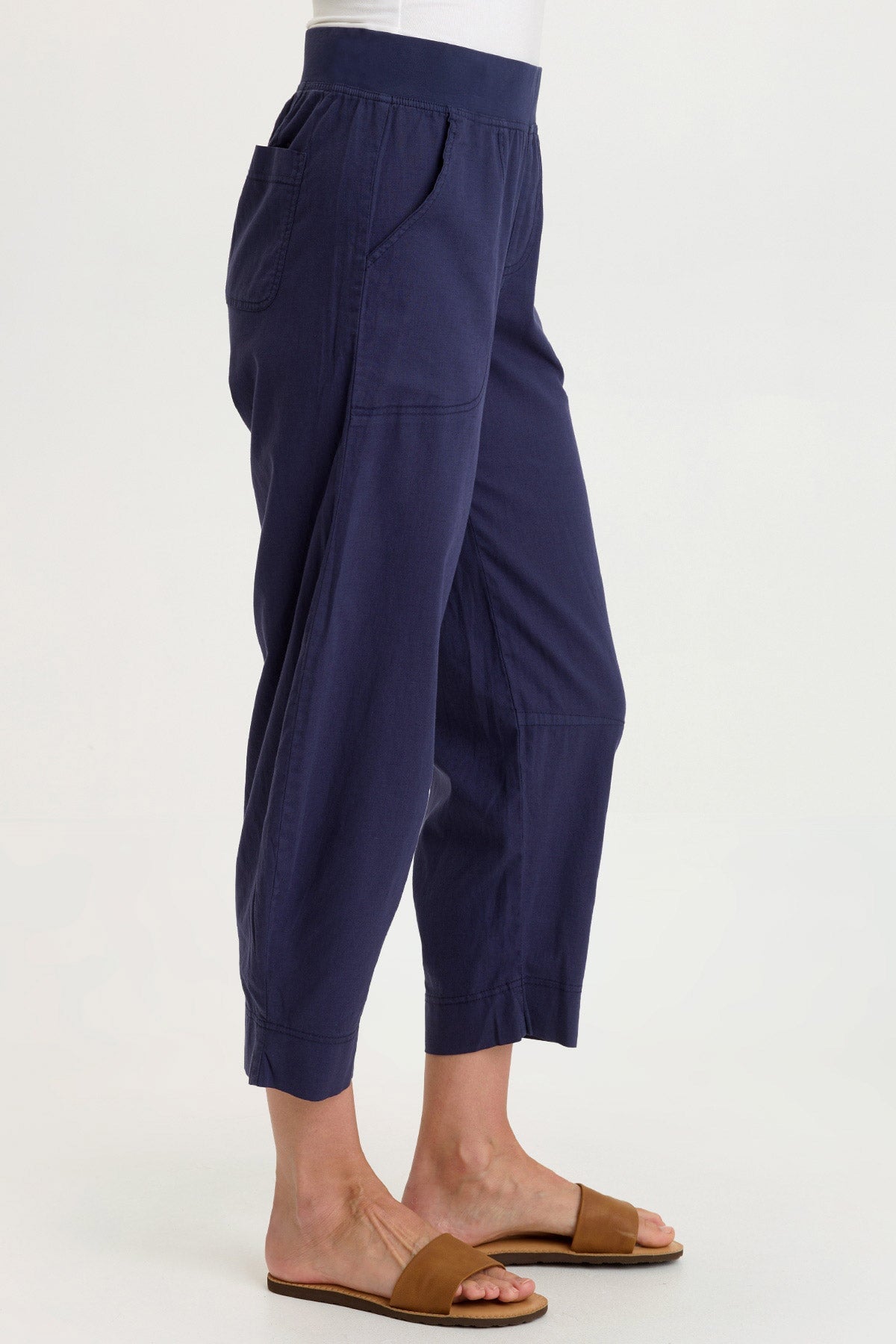 Wearables Jisola Cotton Linen Barrel Pant 