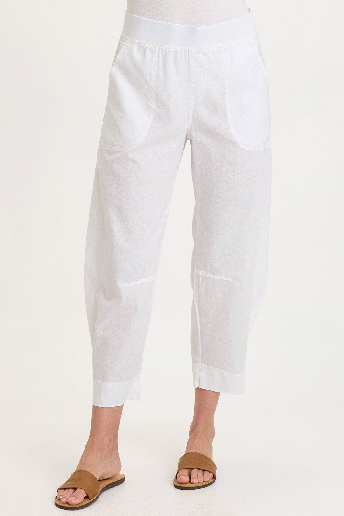 Wearables Jisola Cotton Linen Barrel Pant 