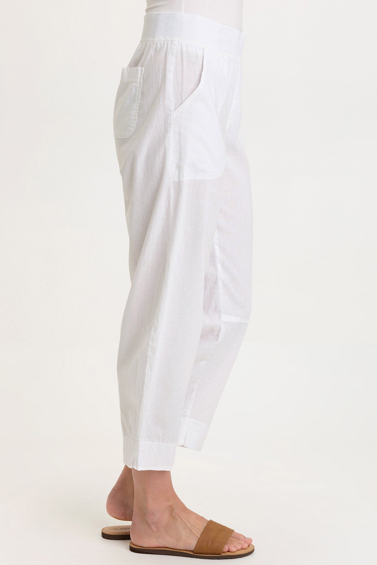 Wearables Jisola Cotton Linen Barrel Pant 