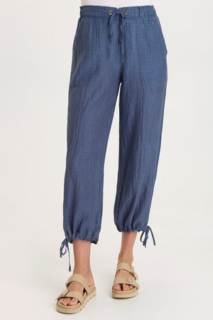 Marshall WaffleWeave Cinchable Leg Pull-On Waistband Pant