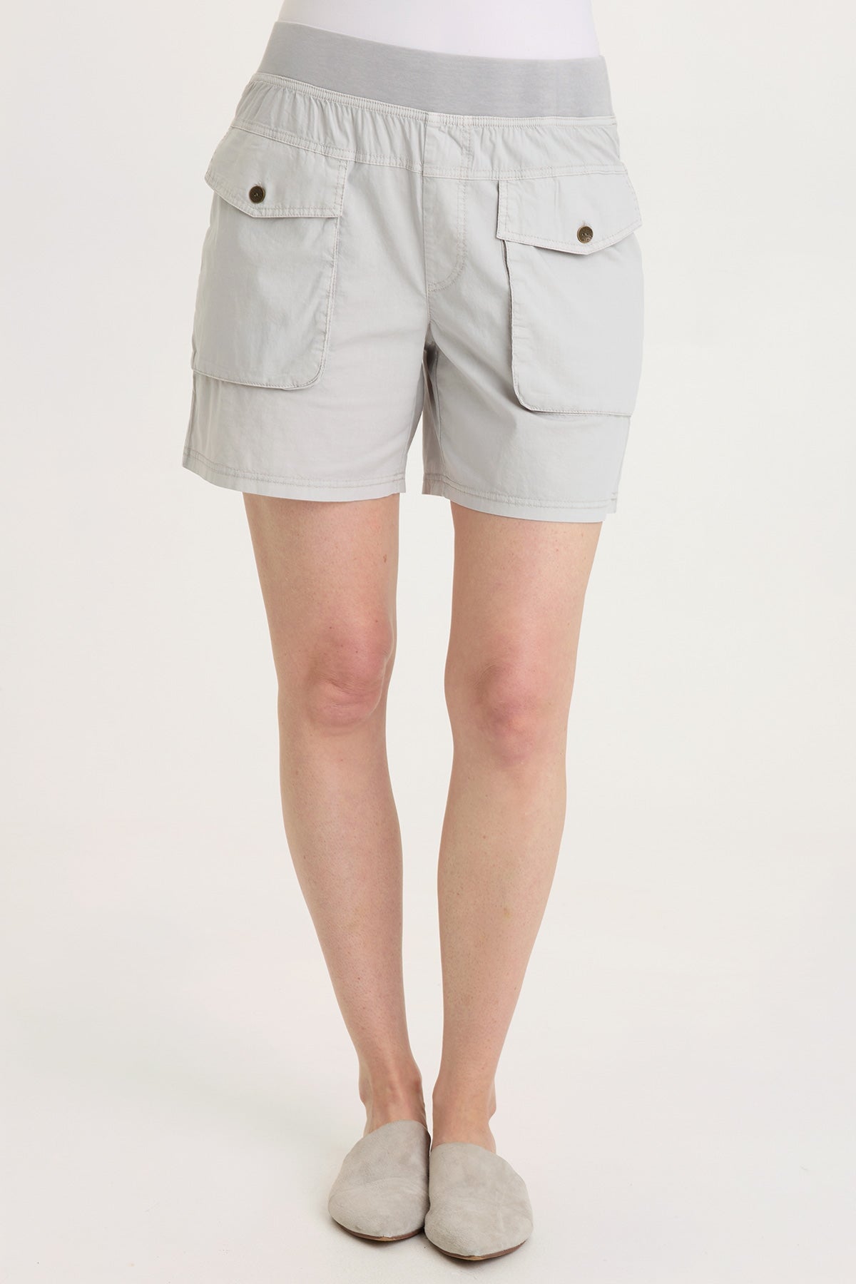 Wearables Carlo Poplin Yoked Waist Short 