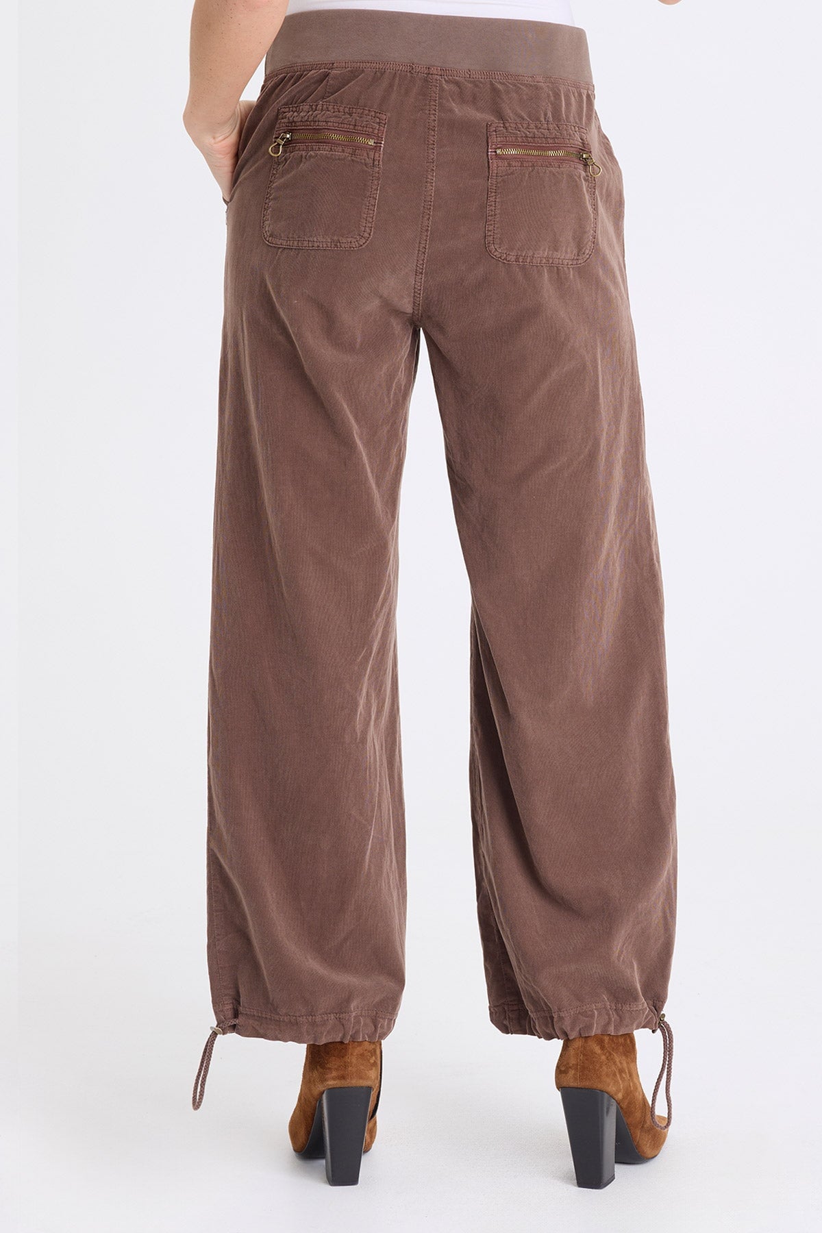XCVI Mercer Corduroy Cinch Hem Pant 
