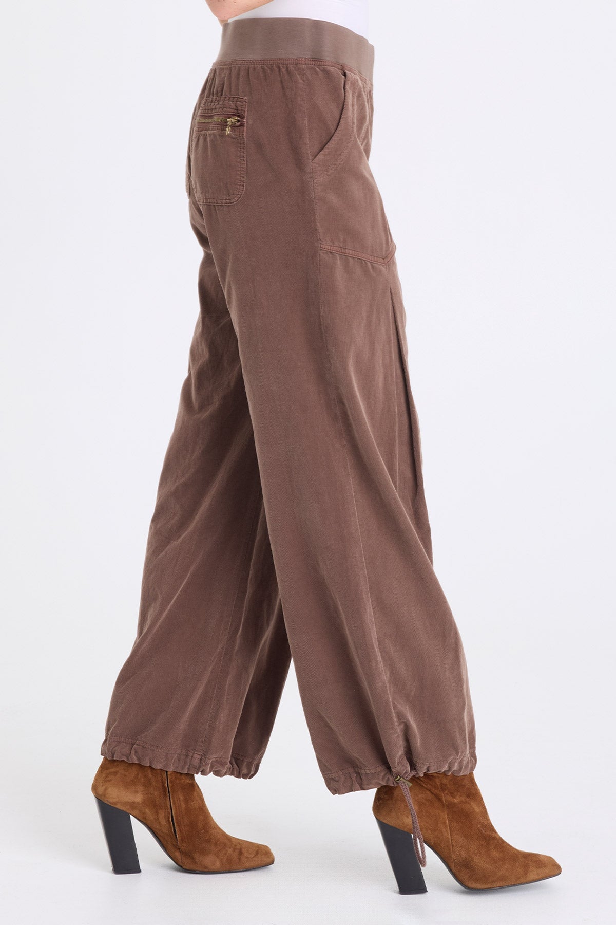 XCVI Mercer Corduroy Cinch Hem Pant 