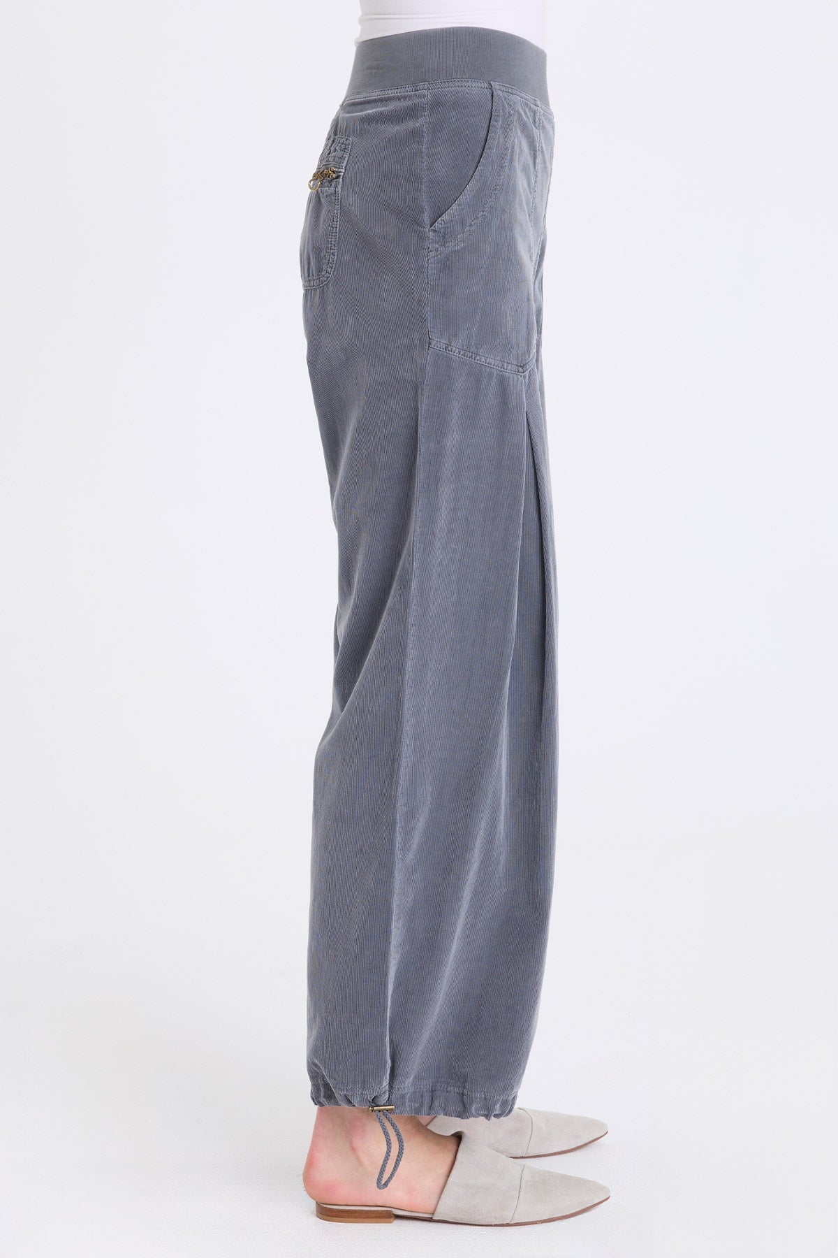 XCVI Mercer Corduroy Cinch Hem Pant 