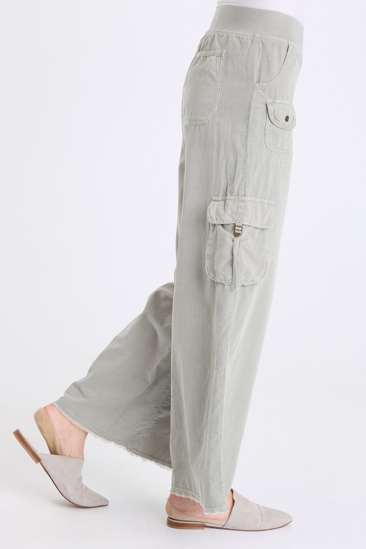XCVI Nolyn Corduroy Wide Leg Cargo Pant 