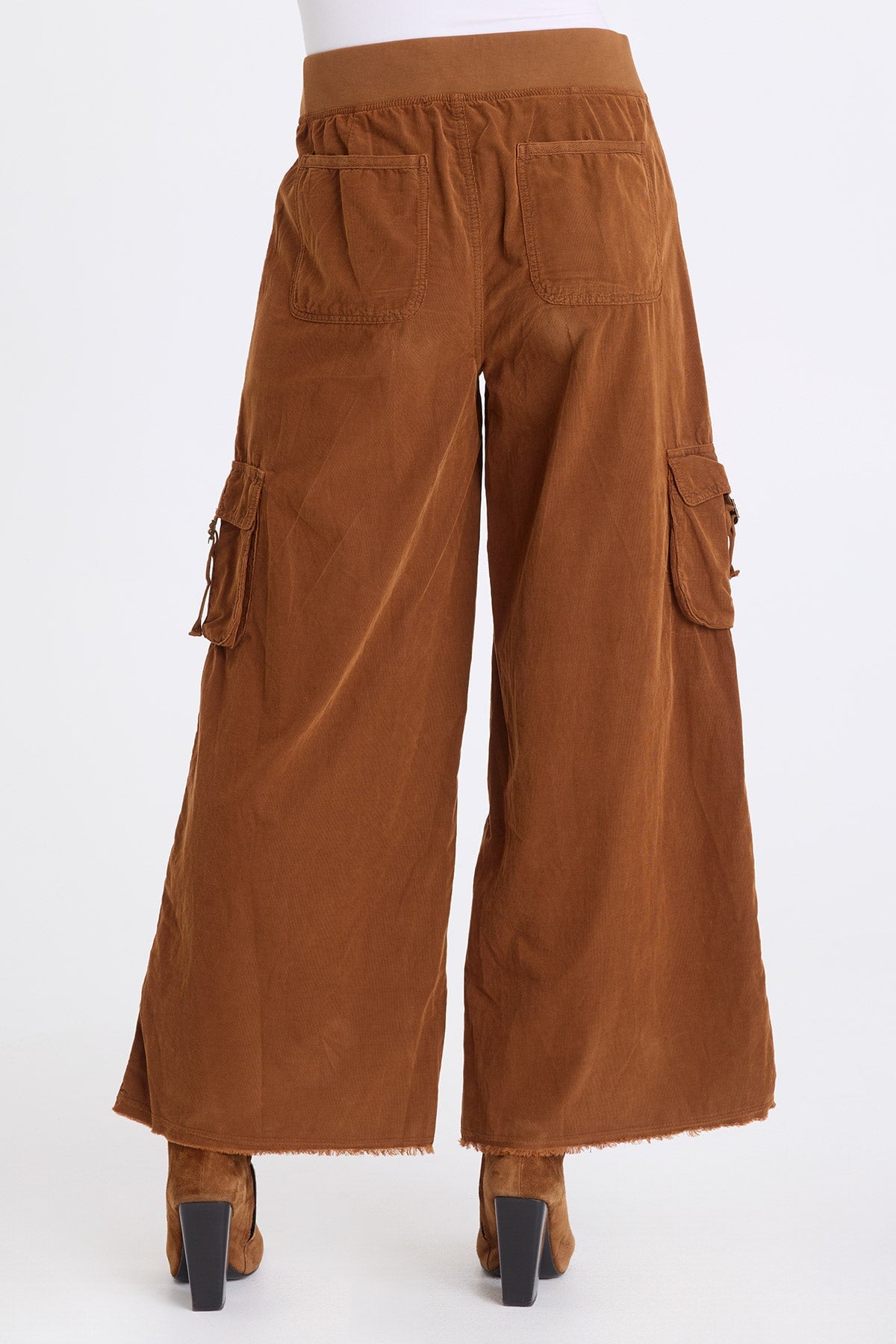 XCVI Nolyn Corduroy Wide Leg Cargo Pant 