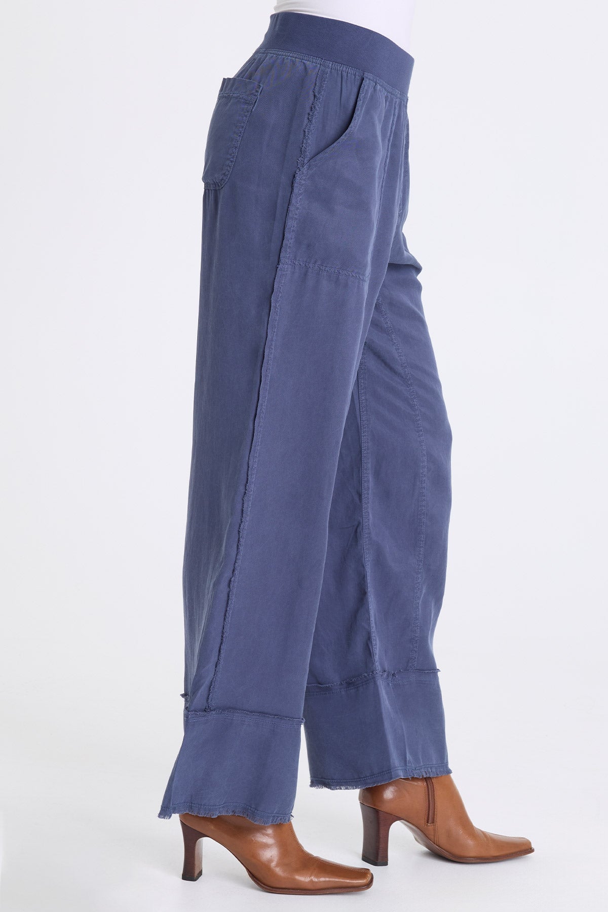 XCVI Gamal Soft Twill Wide-Leg Pant 
