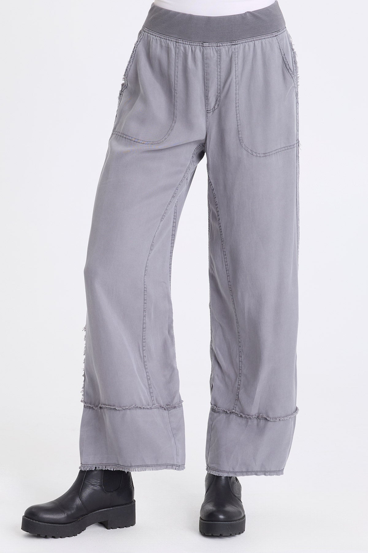 XCVI Gamal Soft Twill Wide-Leg Pant 