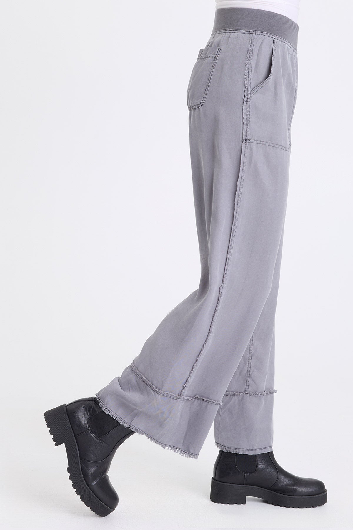 XCVI Gamal Soft Twill Wide-Leg Pant 