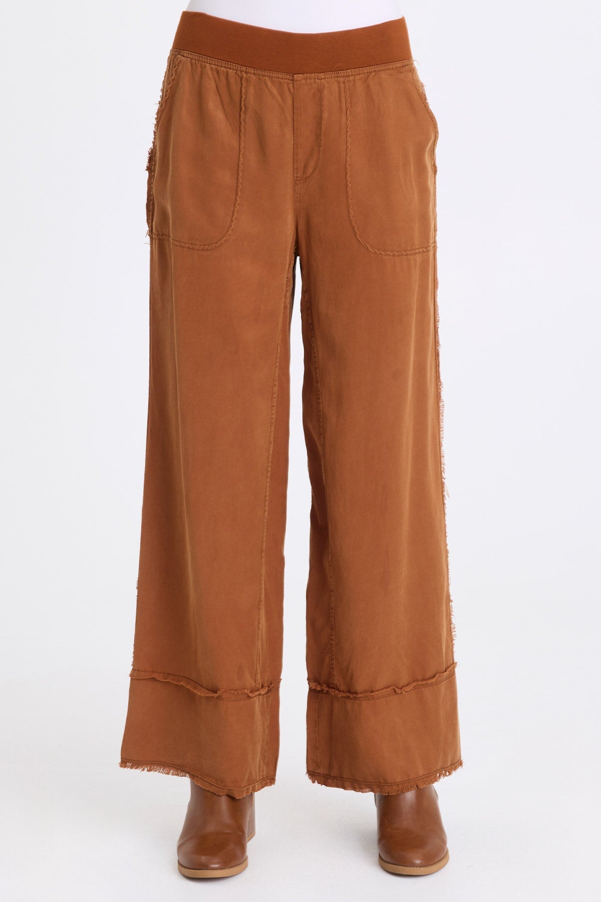 XCVI Gamal Soft Twill Wide-Leg Pant 