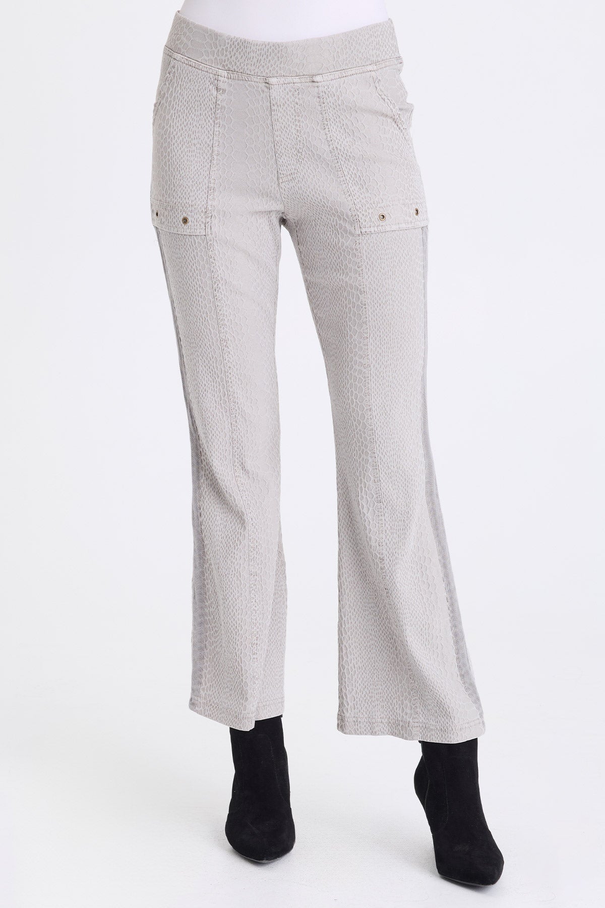 XCVI Crispin Jacquard Flare Leg Pant 