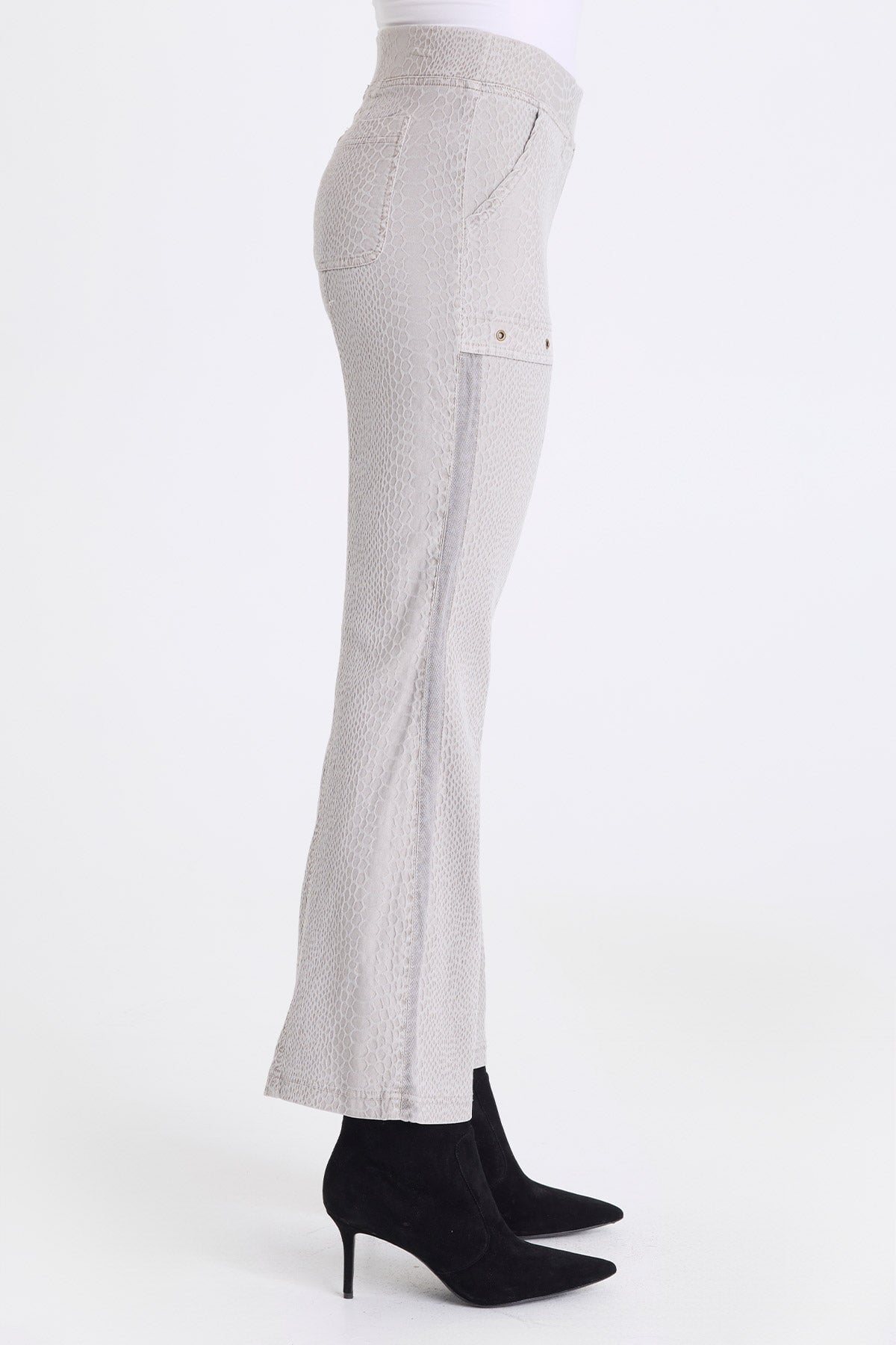 XCVI Crispin Jacquard Flare Leg Pant 