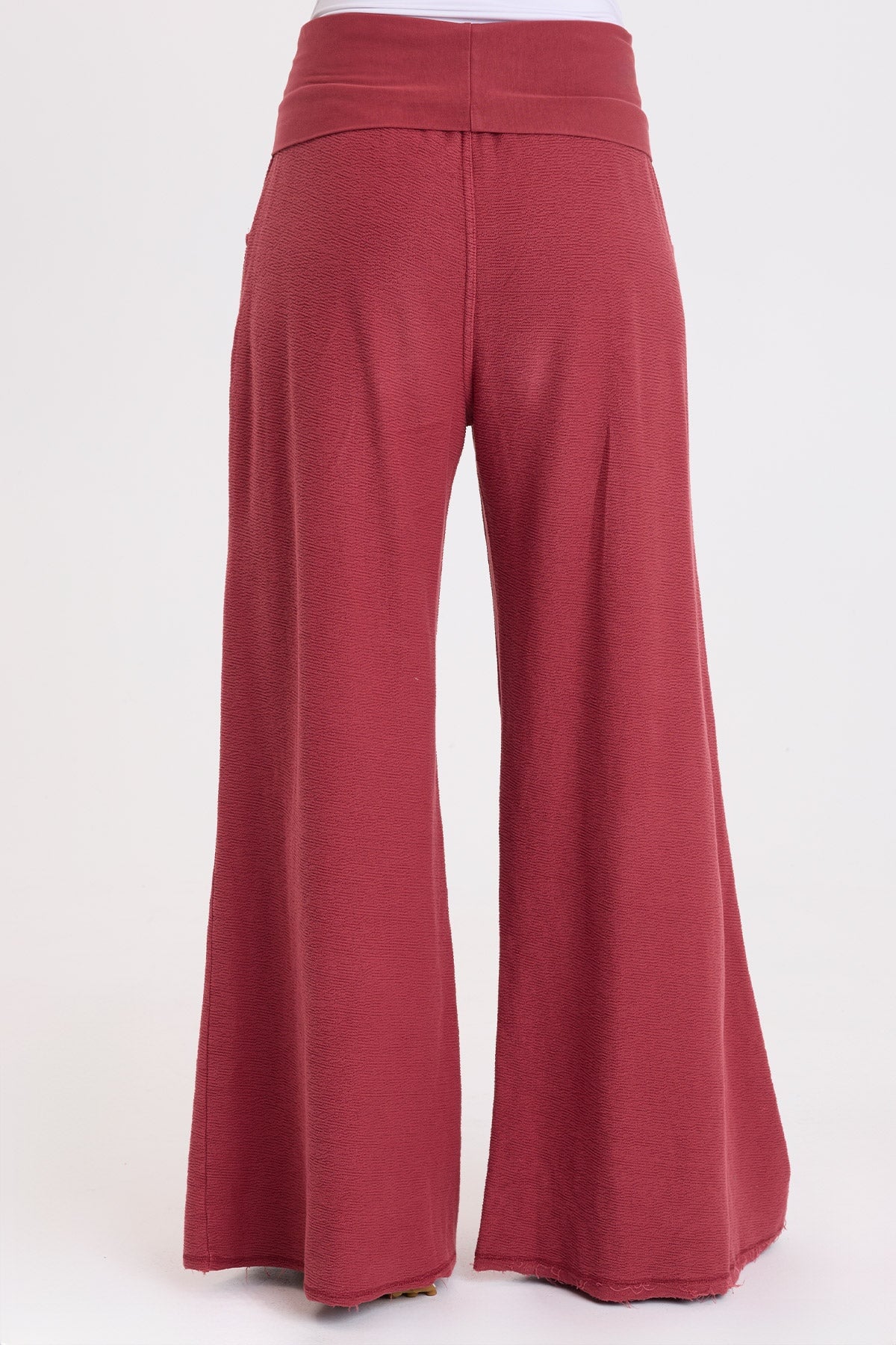 Wearables Darby Crepe-Knit Wide Leg Pant 