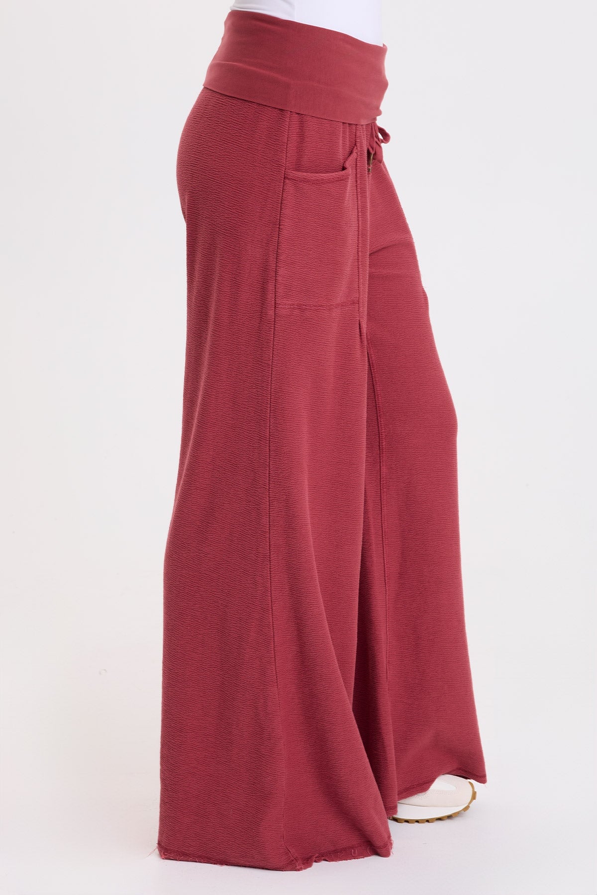 Wearables Darby Crepe-Knit Wide Leg Pant 