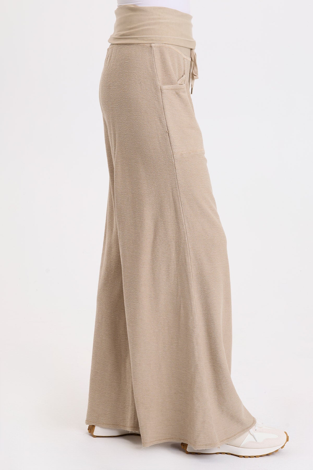 Wearables Darby Crepe-Knit Wide Leg Pant 