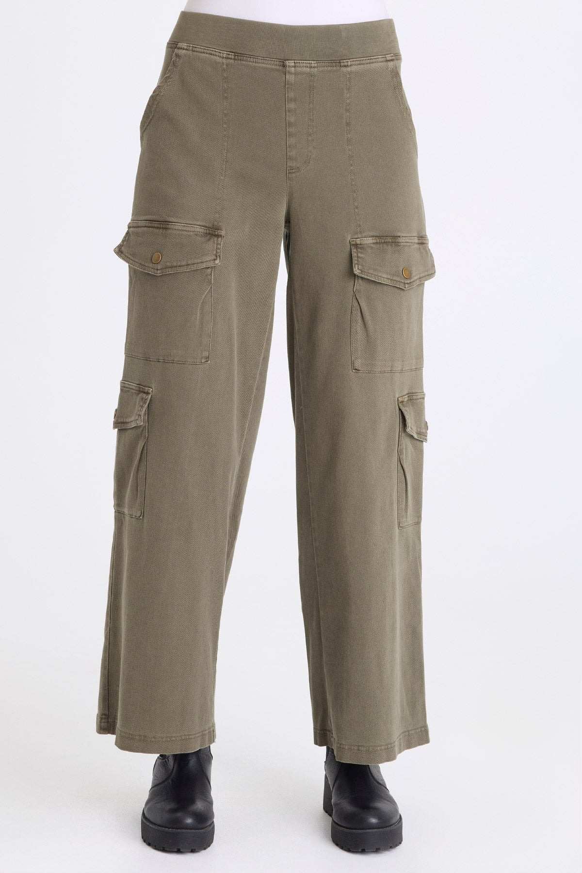 XCVI Romulus Twill Wide Leg Cargo Pant 
