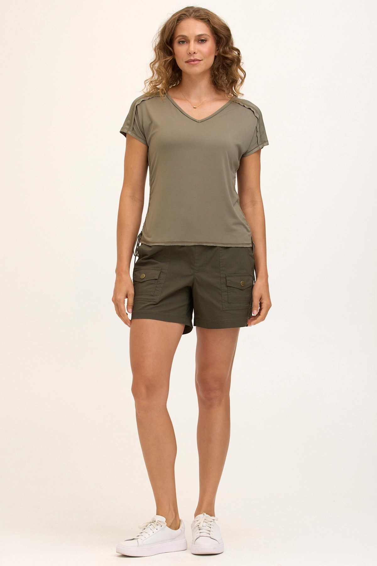 Core by XCVI Miles Poplin Short 