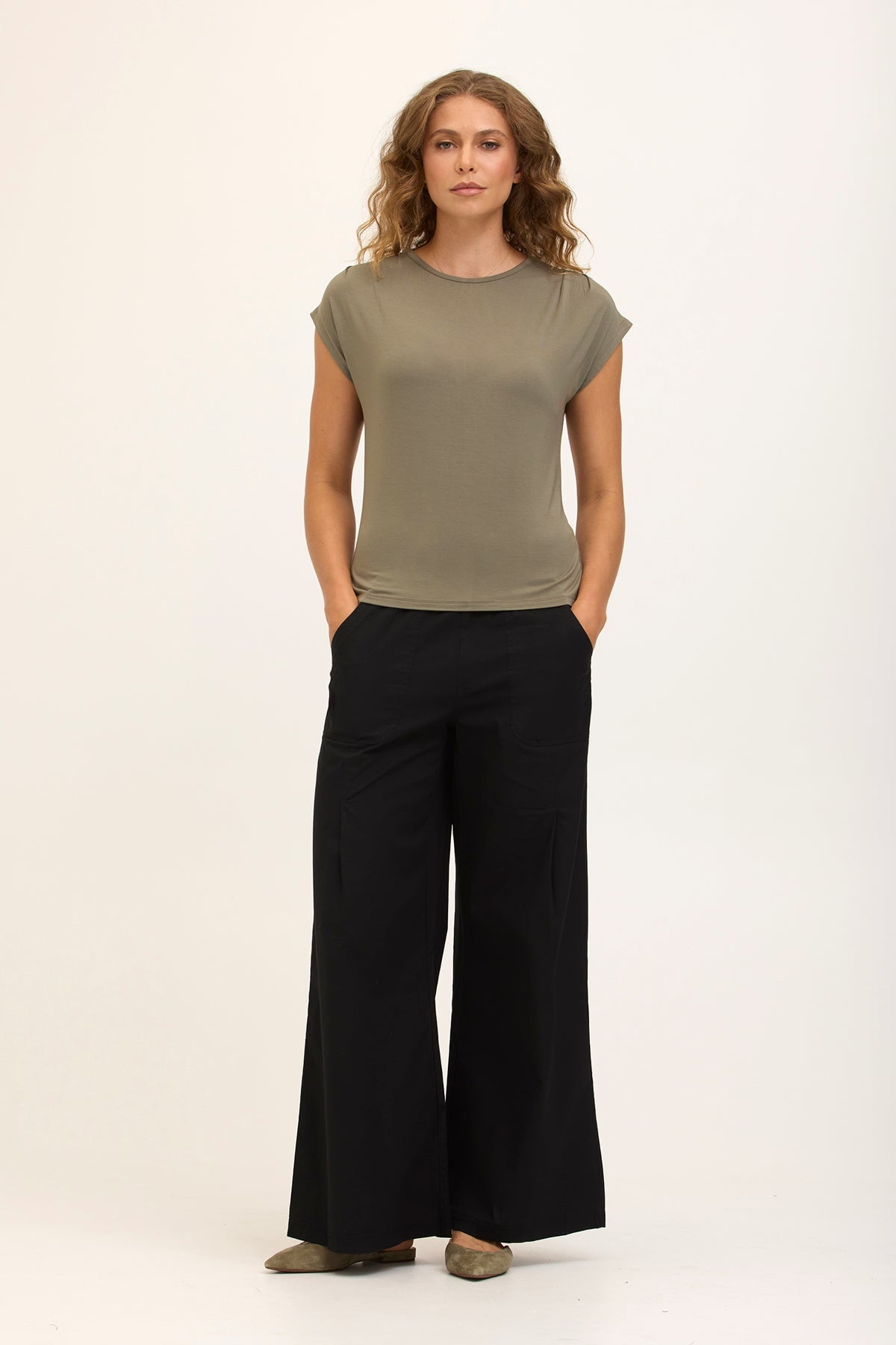 Core by XCVI Dacia Poplin Pant 