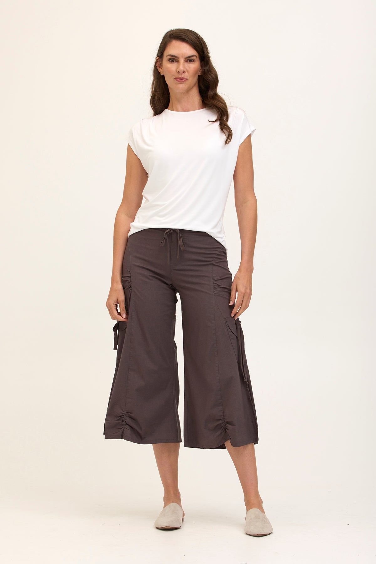 Core by XCVI Cargo Gaucho Crop 