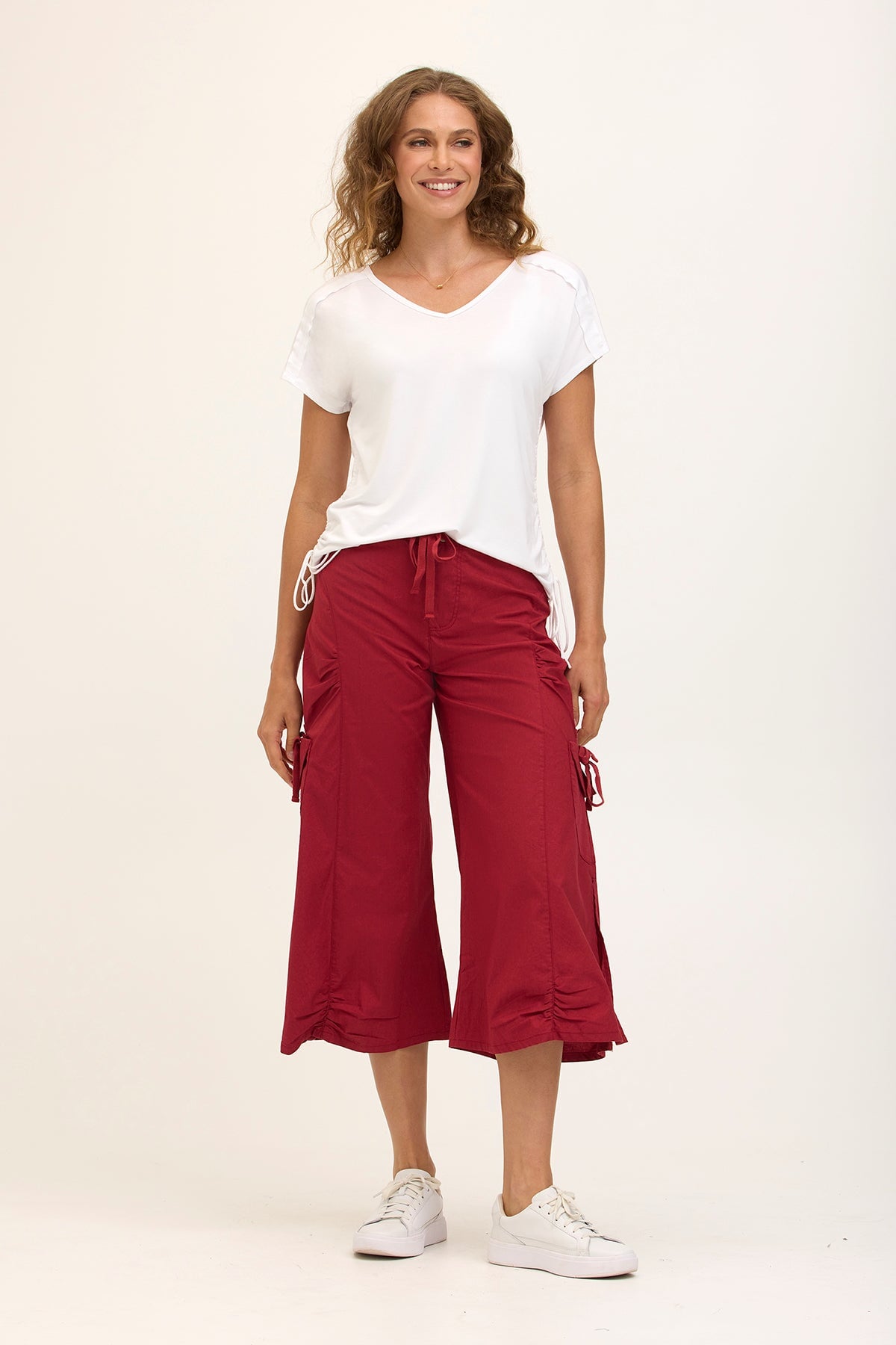 Core by XCVI Cargo Gaucho Crop 