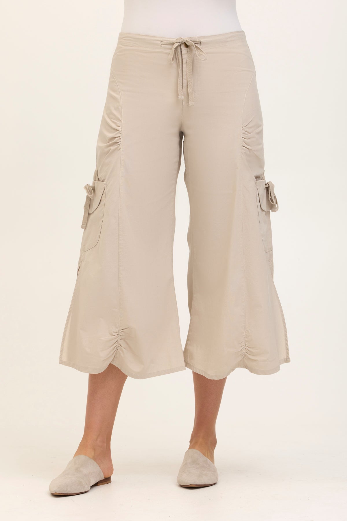【新品】REPLAY サルトリアーレ ストレッチギャバジン チノパンツ W29 Wearables Core Cargo Gaucho Crop Stretch Poplin Pant