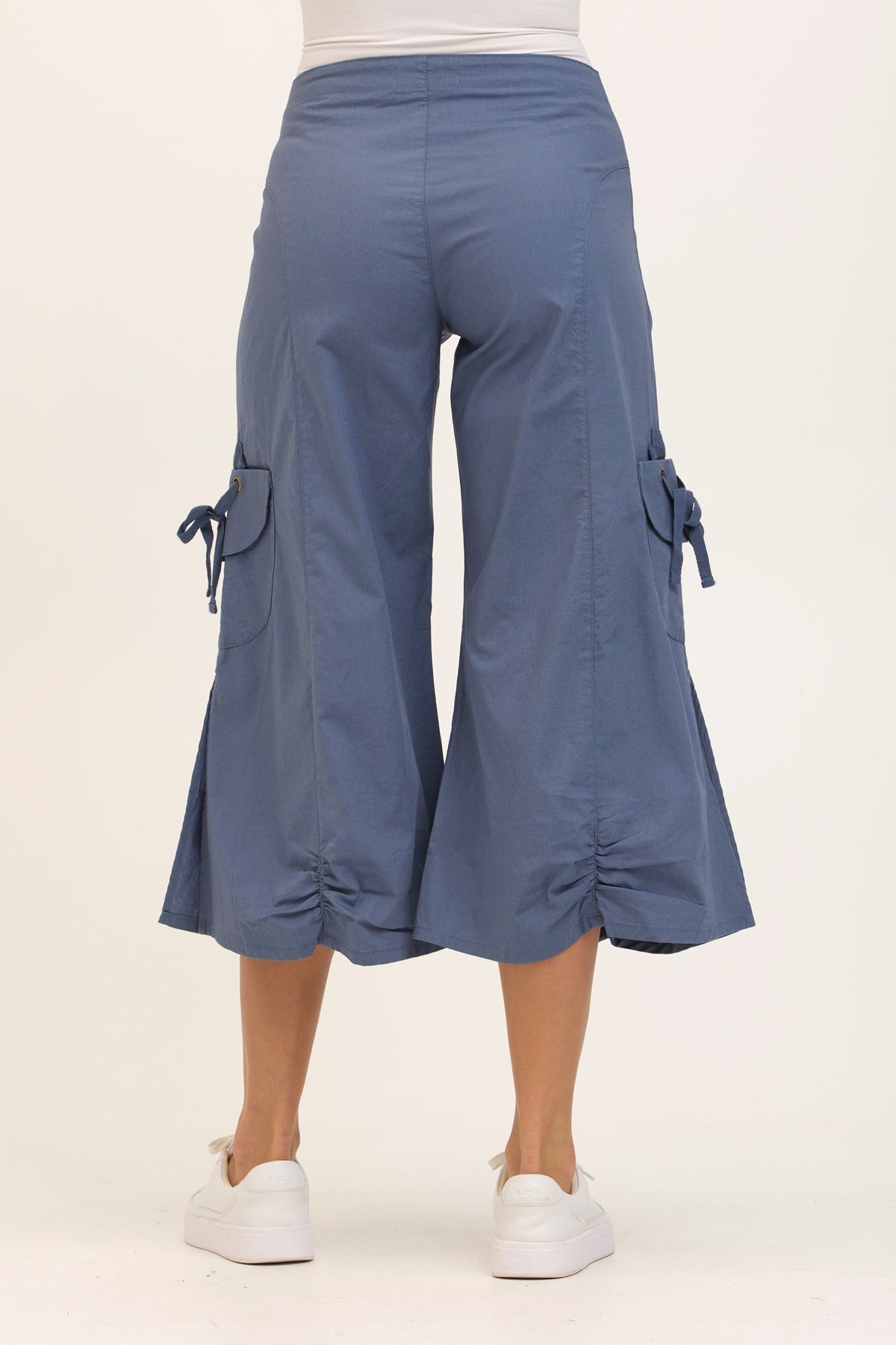 Wearables Core Cargo Gaucho Crop Stretch Poplin Pant