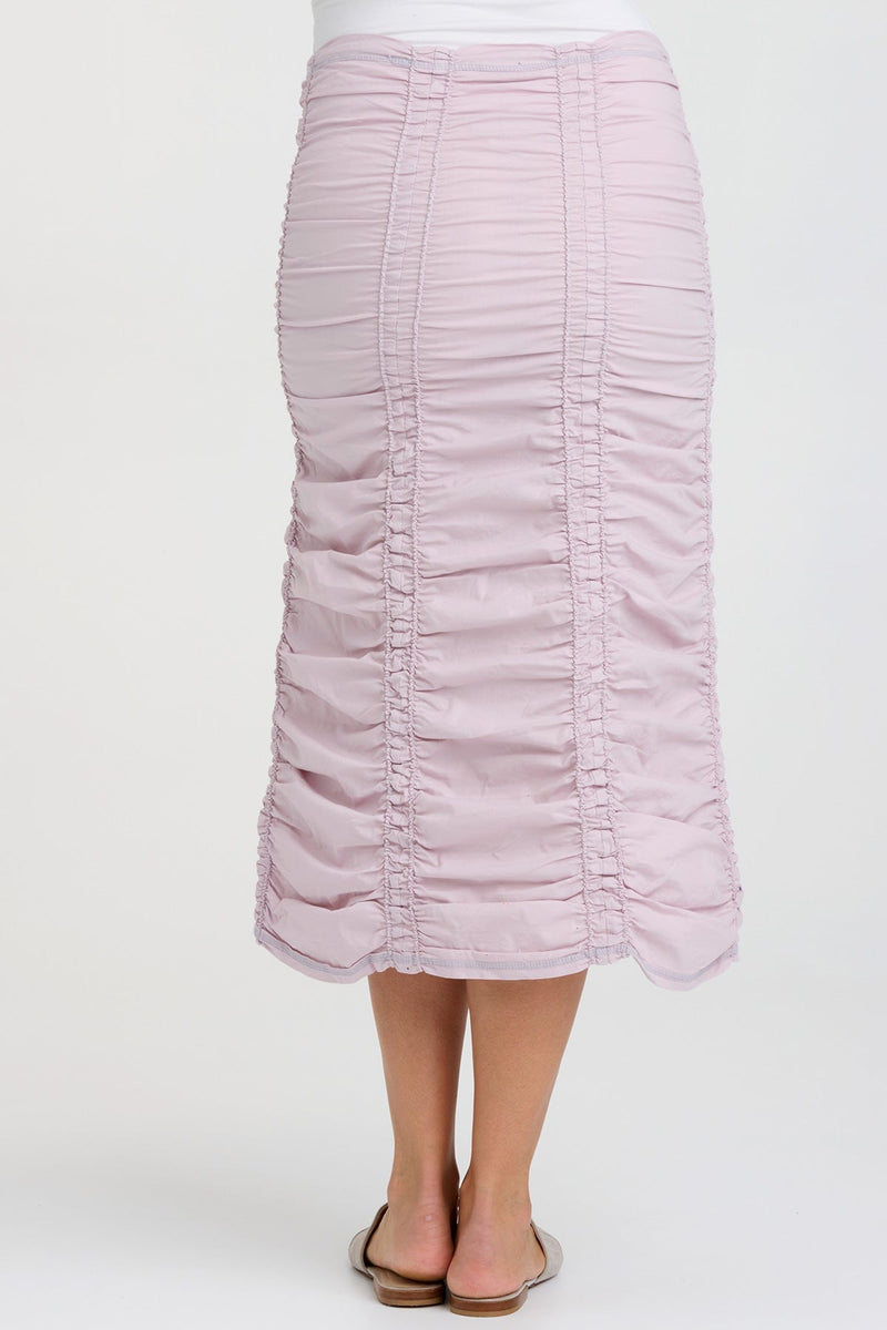 XCVI Double Shirred Panel Skirt 