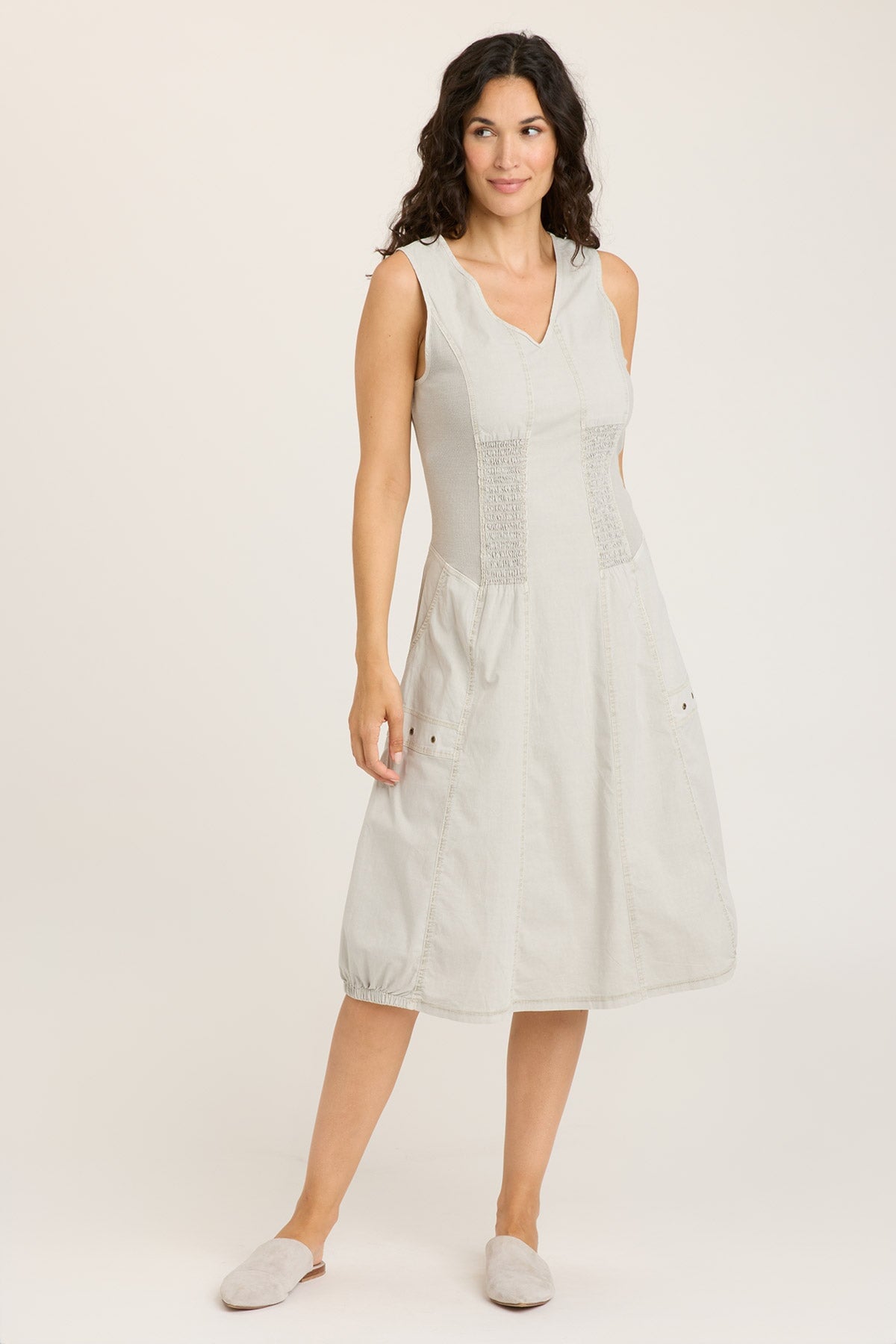 Wearables Gibbon Tank Dress 2.0 In Grey