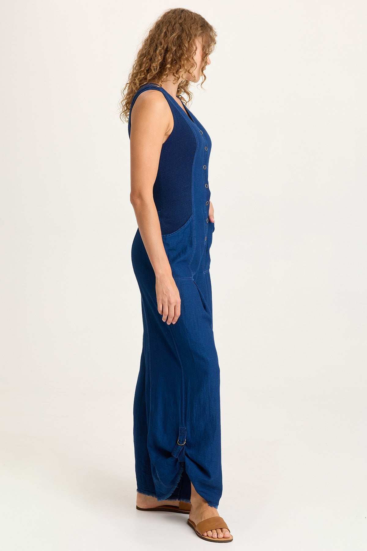 SHISHIKUI Jumpsuit / light indigo サロペット シシクイJumpsuit ジャンプスーツの通販 by まなまな｜ラクマ
